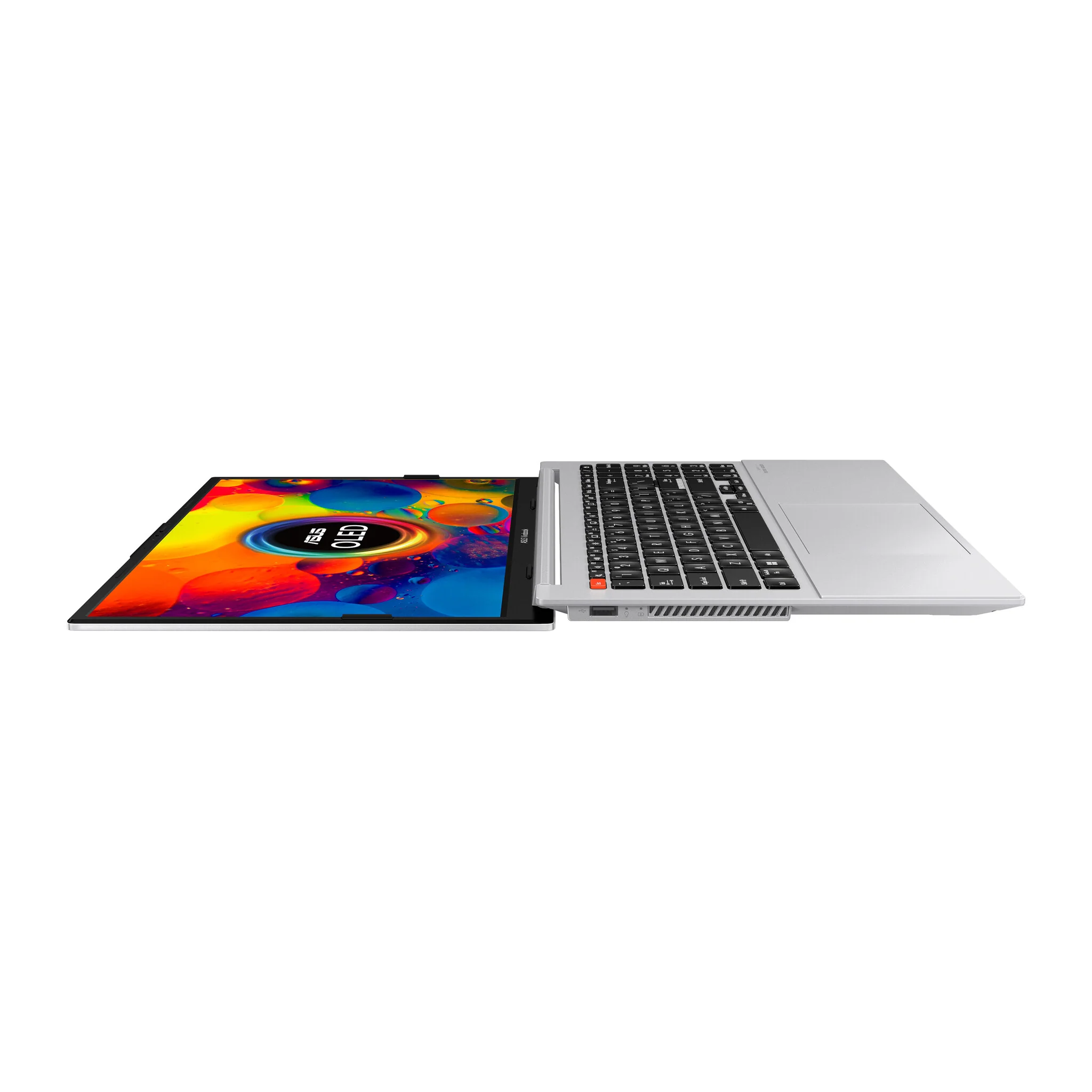 ASUS Vivobook S 15 OLED Laptop - 39.6 cm (15.6") - Intel® Core™ i5-13500H - 16 GB LPDDR5-SDRAM - 512 GB SSD - Intel Arc A350M - Wi-Fi 6E - Windows 11 Home - Silver - Image 13