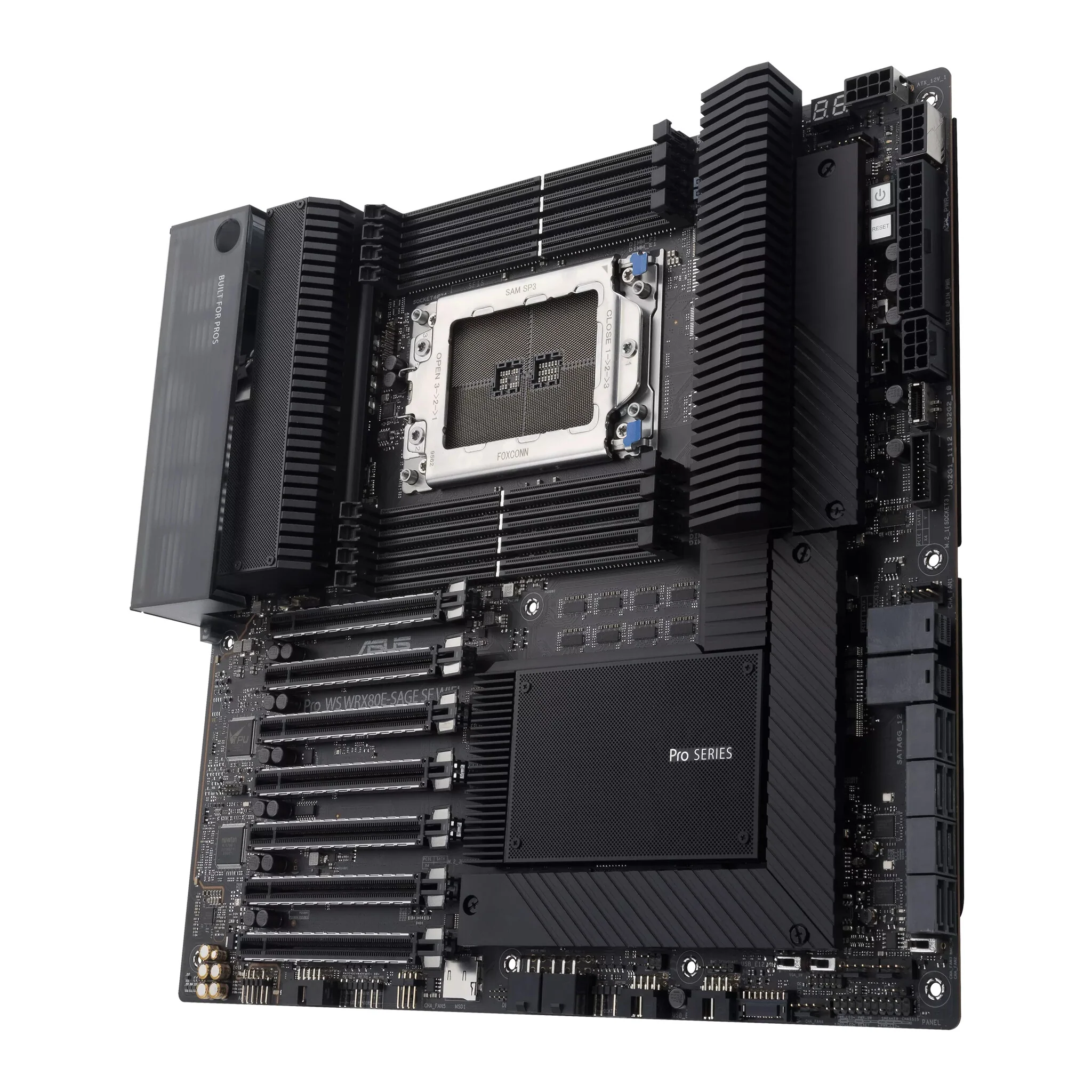 ASUS WRX80E-SAGE SE WIFI E-ATX motherboard - AMD WRX80 Socket SP3 - Image 3