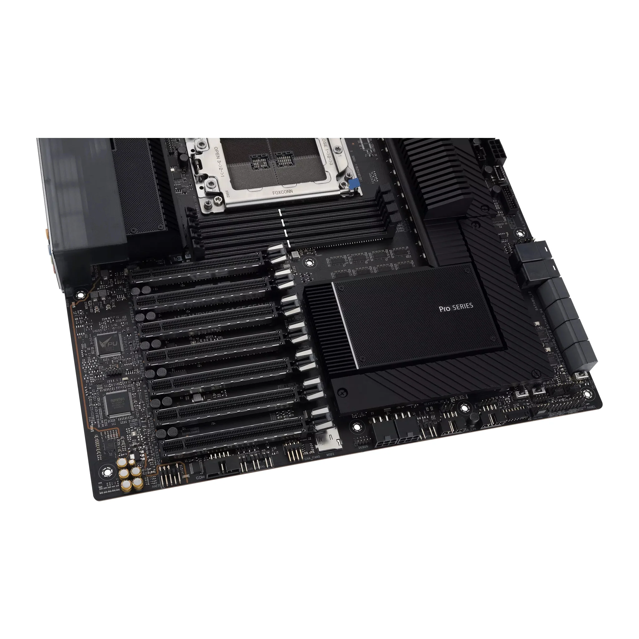 ASUS WRX80E-SAGE SE WIFI E-ATX motherboard - AMD WRX80 Socket SP3 - Image 8