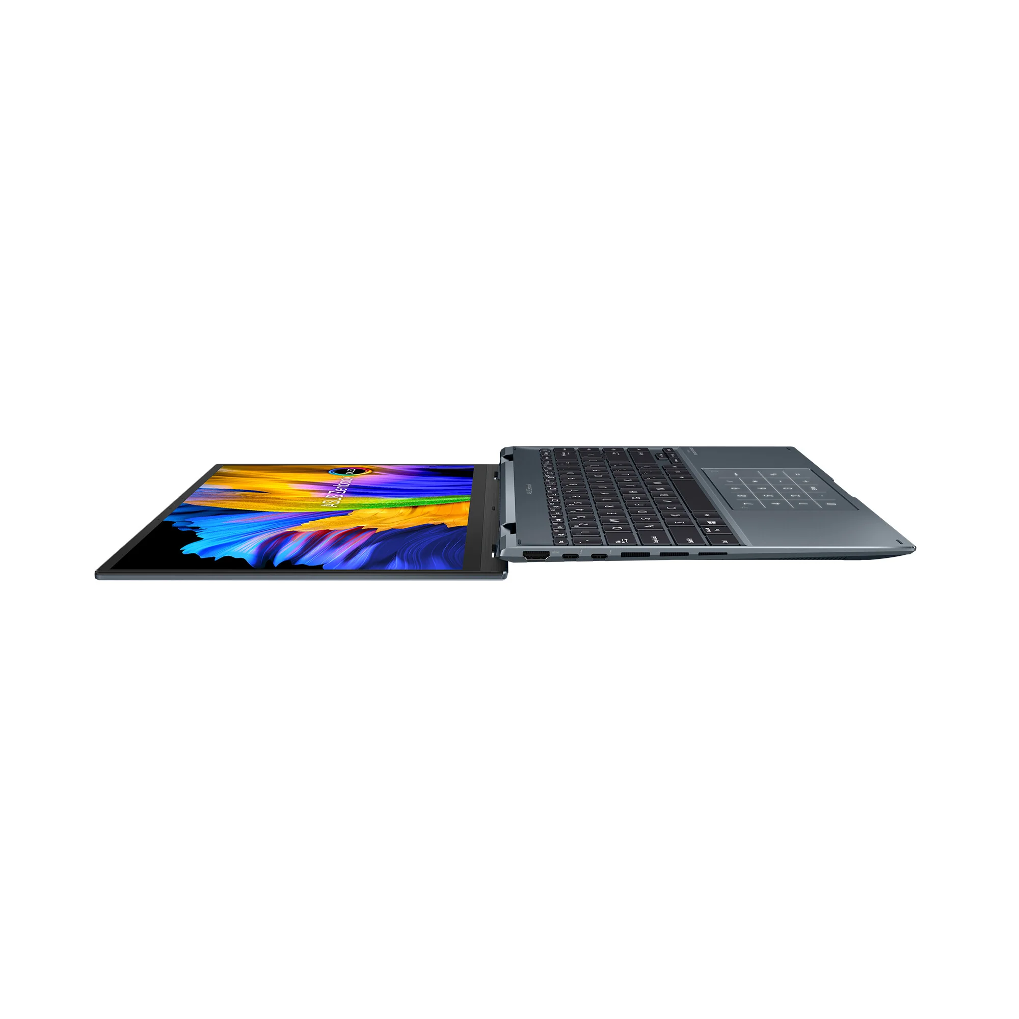 ASUS Zenbook 14 Flip OLED Hybrid (2-in-1) - 35.6 cm (14") - Touchscreen - Intel® Core™ i5-12500H - 16 GB LPDDR5-SDRAM - 512 GB SSD - Wi-Fi 6E - Windows 11 Home - Grey - Image 12