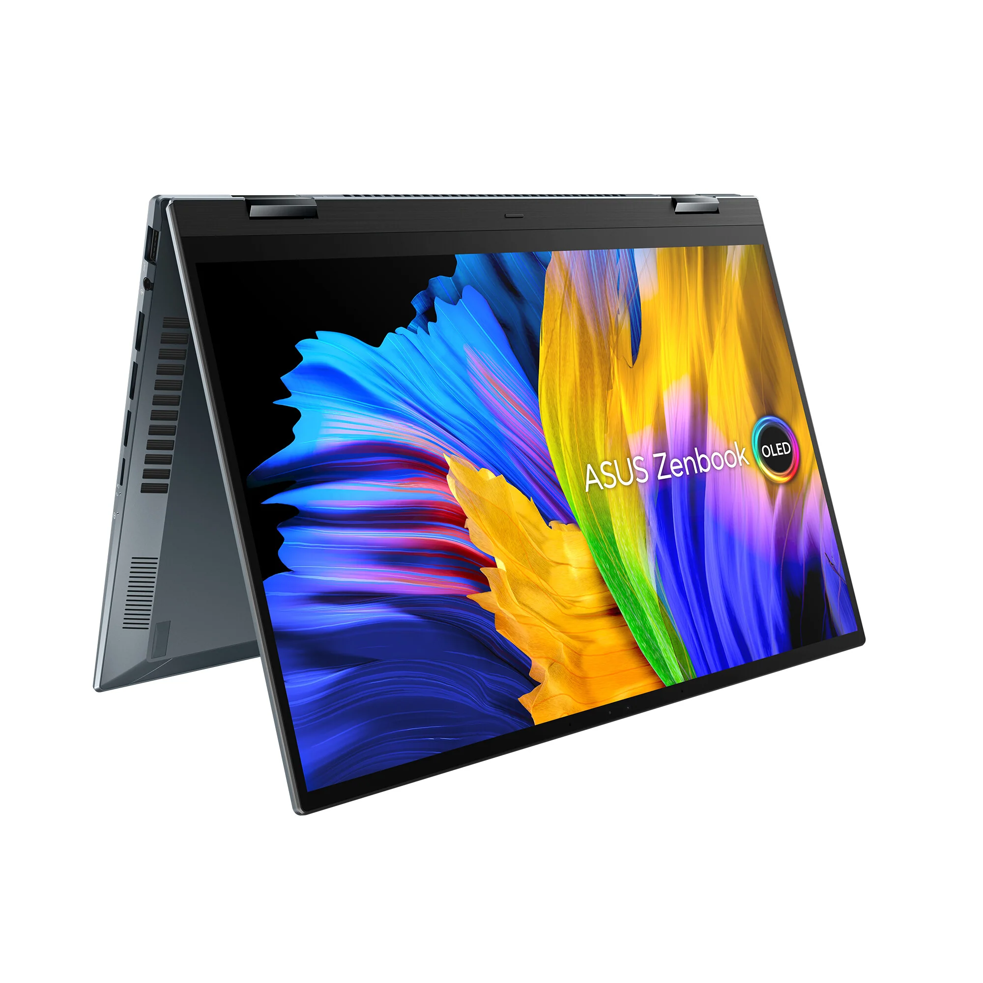 ASUS Zenbook 14 Flip OLED Hybrid (2-in-1) - 35.6 cm (14") - Touchscreen - Intel® Core™ i5-12500H - 16 GB LPDDR5-SDRAM - 512 GB SSD - Wi-Fi 6E - Windows 11 Home - Grey - Image 20