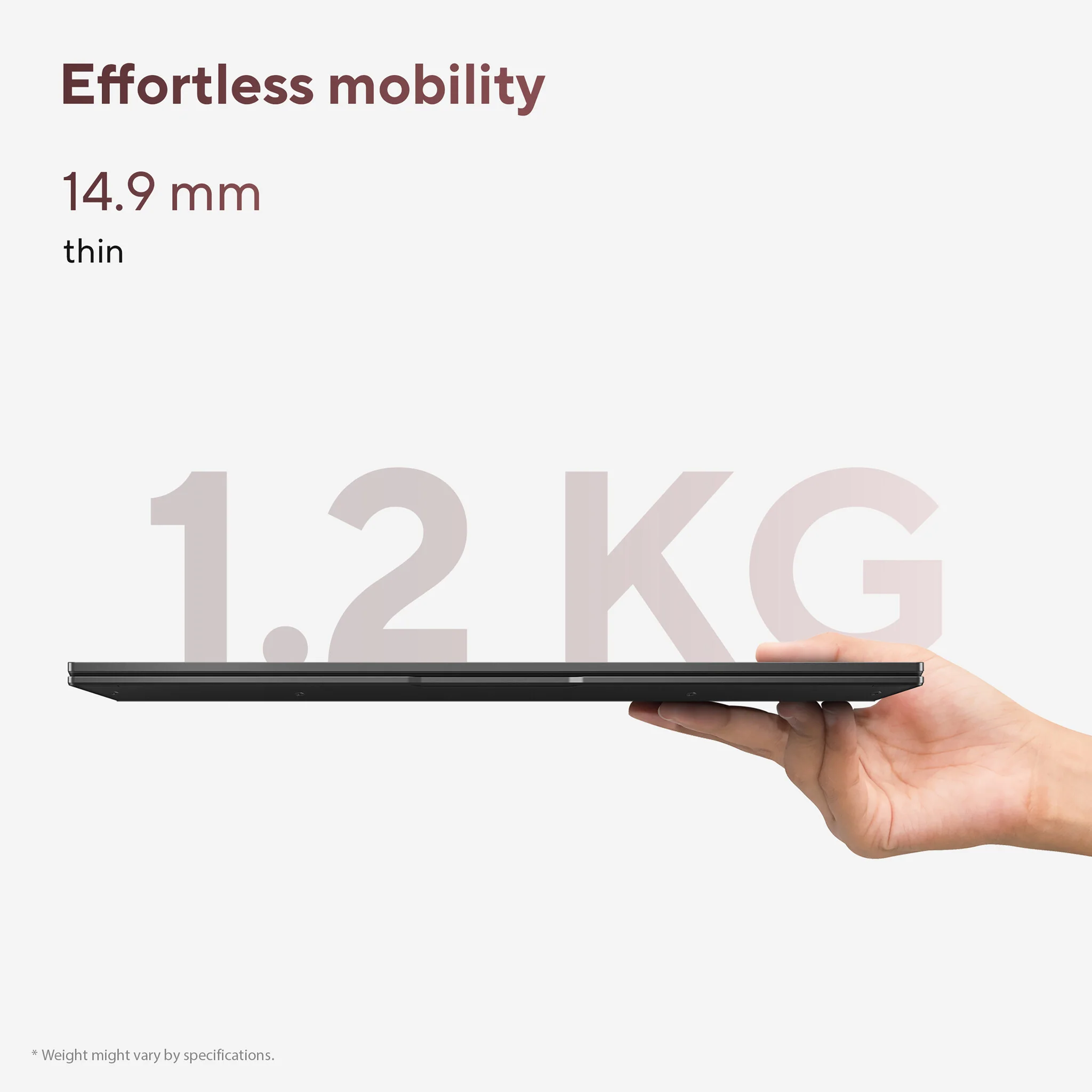 ASUS Zenbook 14 OLED Laptop - 35.6 cm (14") - AMD Ryzen™ 7 8840HS - 16 GB LPDDR5x-SDRAM - 1 TB SSD - Wi-Fi 6E - Windows 11 Home - Black - Image 9