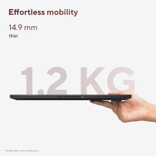 ASUS Zenbook 14 OLED Laptop - 35.6 cm (14") - AMD Ryzen AI 5 340 - 16 GB LPDDR5x-SDRAM - 1 TB SSD - Wi-Fi 6E - Windows 11 Home - Black - Image 8