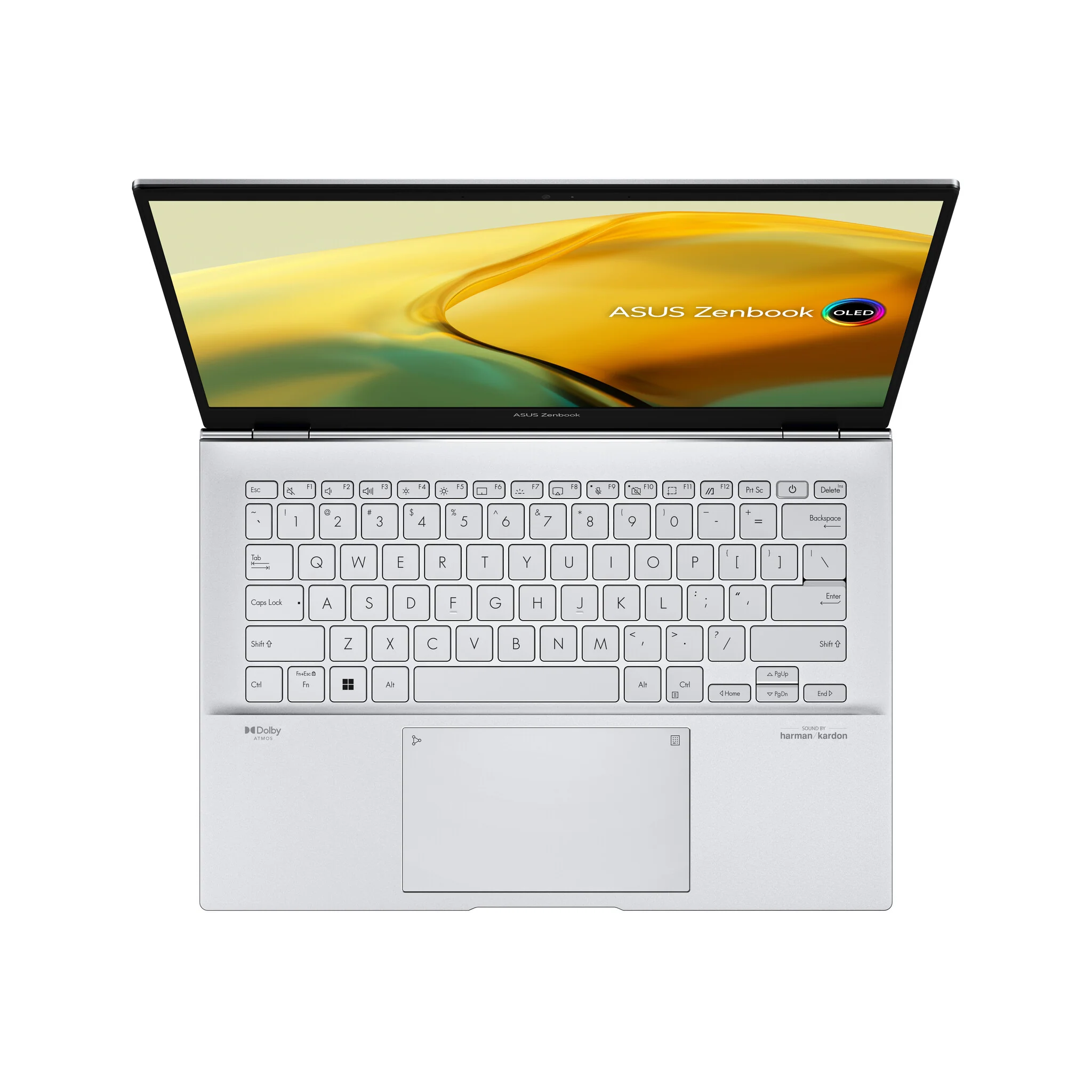 ASUS Zenbook 14 OLED Laptop - 35.6 cm (14") - Intel® Core™ i5-13500H - 16 GB LPDDR5-SDRAM - 512 GB SSD - Wi-Fi 6E - Windows 11 Home - Silver - Image 4