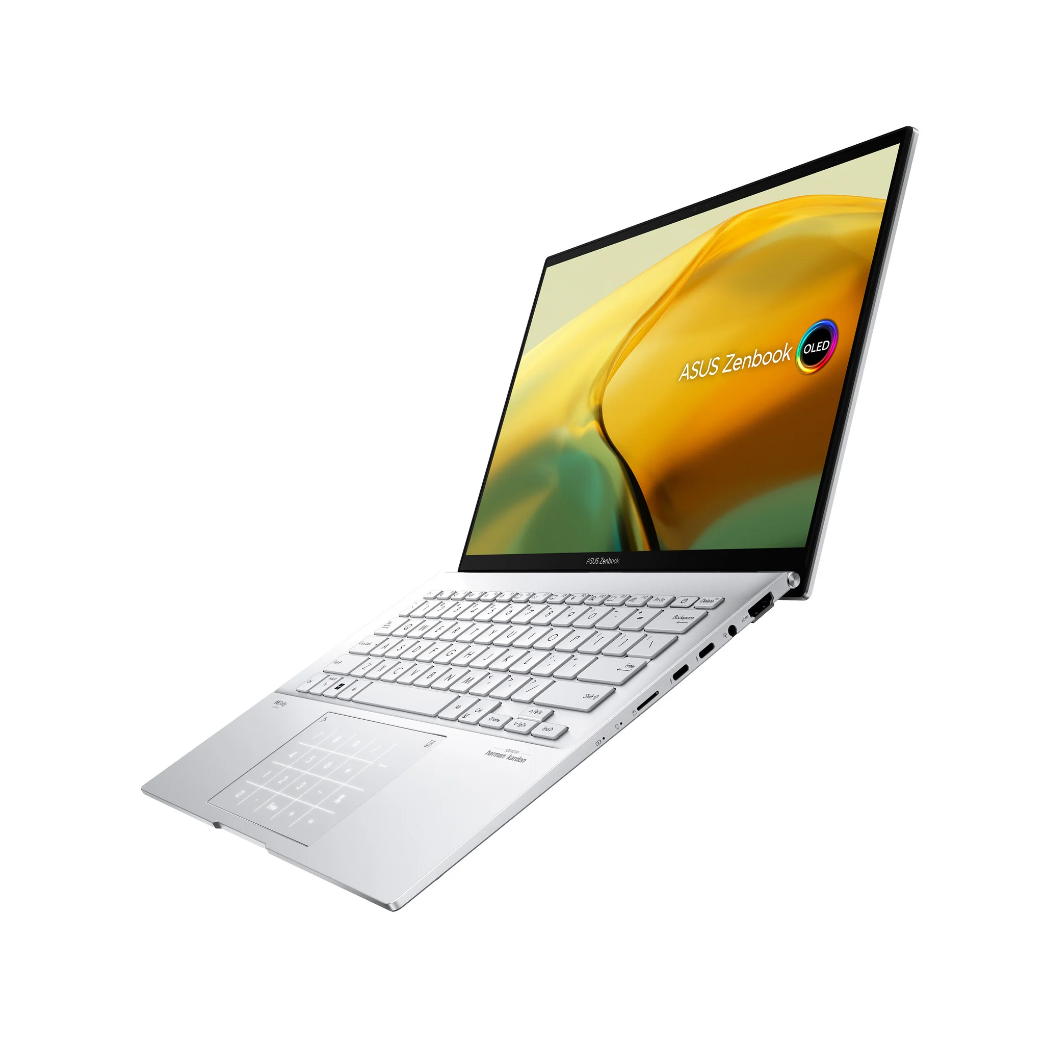 ASUS Zenbook 14 OLED Laptop - 35.6 cm (14") - Touchscreen - Intel® Core™ i9-13900H - 16 GB LPDDR5-SDRAM - 1 TB SSD - Wi-Fi 6E - Windows 11 Home - Silver - Image 4