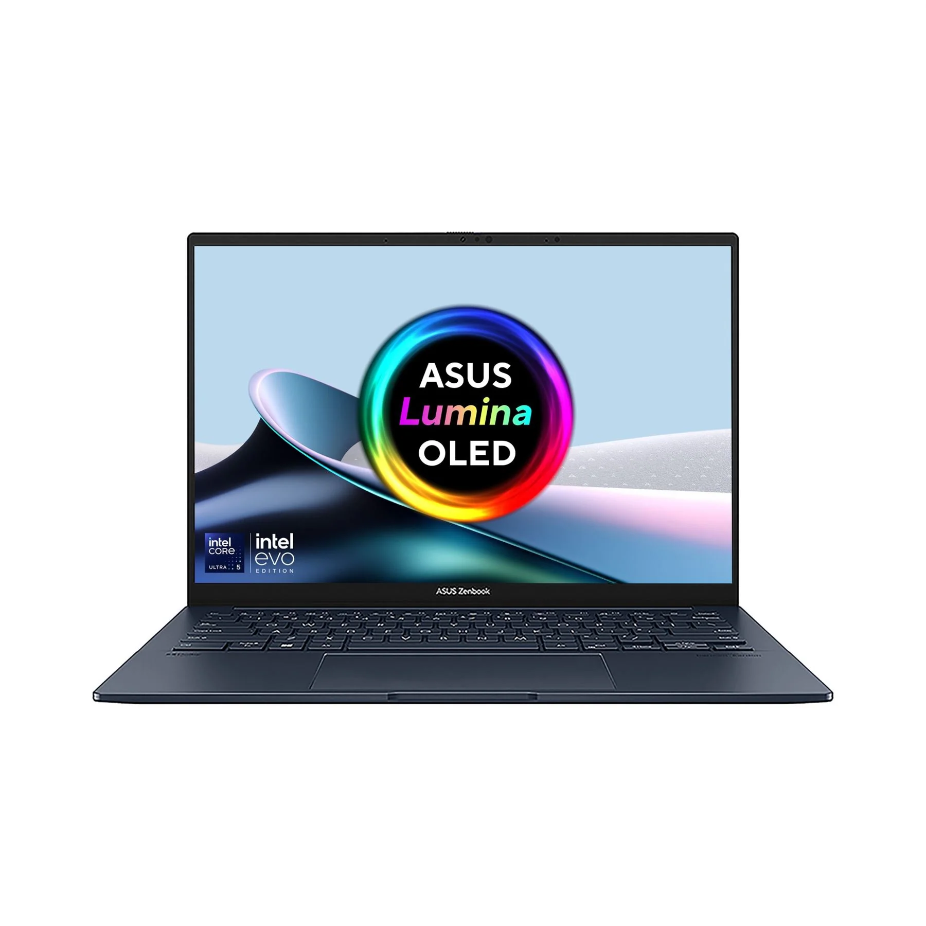 ASUS Zenbook 14 OLED Laptop - 35.6 cm (14") - Touchscreen - Intel Core Ultra 5 225H - 16 GB LPDDR5x-SDRAM - 512 GB SSD - Wi-Fi 7 - Windows 11 Home - Blue