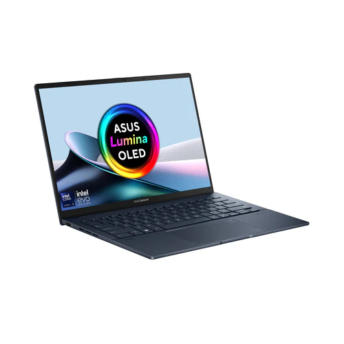 ASUS Zenbook 14 OLED Laptop - 35.6 cm (14") - Touchscreen - Intel Core Ultra 5 225H - 16 GB LPDDR5x-SDRAM - 512 GB SSD - Wi-Fi 7 - Windows 11 Home - Blue - Image 2