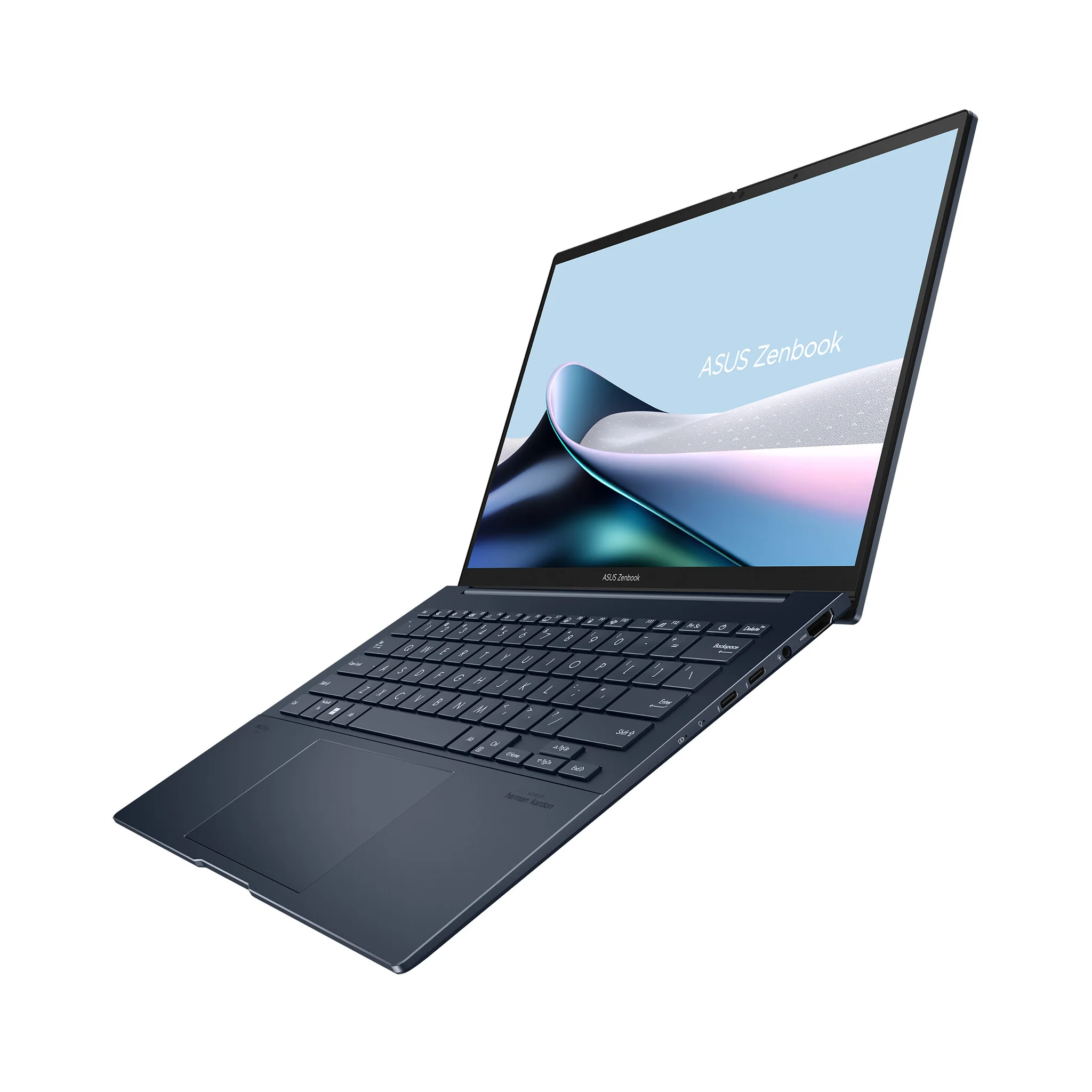 ASUS Zenbook 14 OLED Laptop - 35.6 cm (14") - Touchscreen - Intel Core Ultra 9 185H - 32 GB LPDDR5x-SDRAM - 1 TB SSD - Wi-Fi 6E - Windows 11 Home - Blue - Image 4