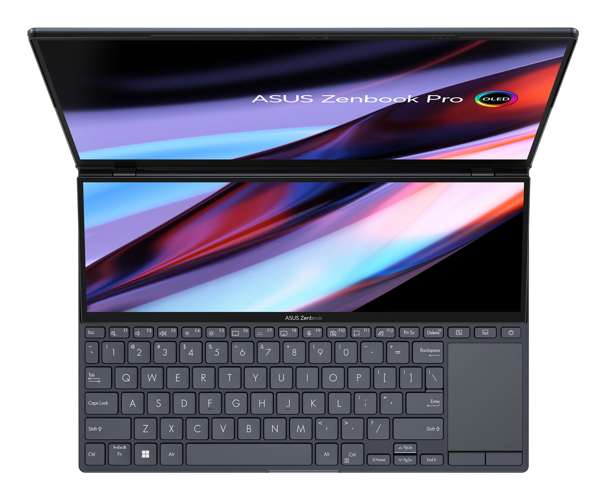 ASUS Zenbook Pro 14 Duo OLED Laptop - 36.8 cm (14.5") - Touchscreen - Intel® Core™ i9-12900H - 32 GB LPDDR5-SDRAM - 1 TB SSD - NVIDIA GeForce RTX 3050 Ti - Wi-Fi 6E - Windows 11 Home - Black - Image 4
