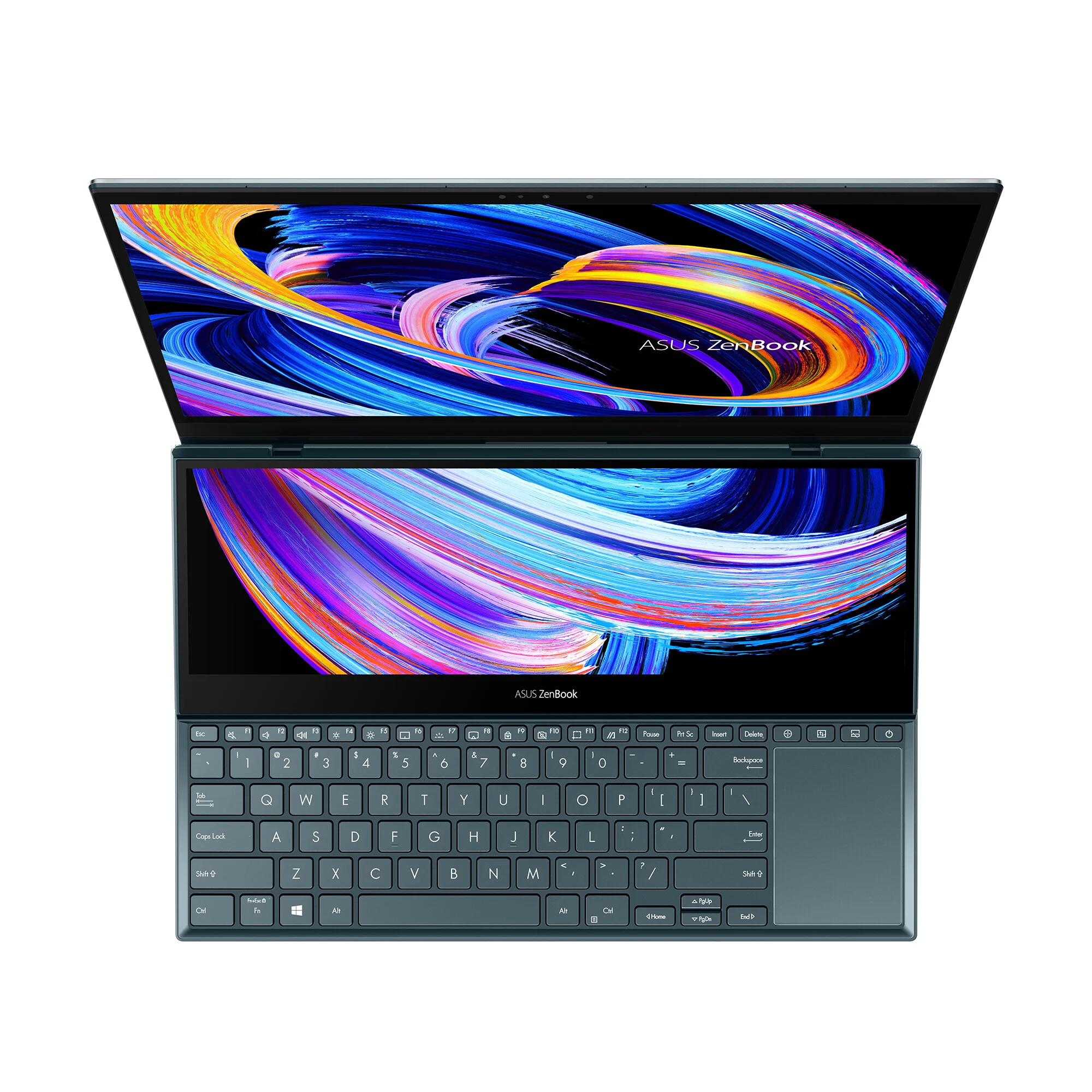ASUS Zenbook Pro Duo 15 OLED Laptop - 39.6 cm (15.6") - Touchscreen - Intel® Core™ i9-11900H - 32 GB DDR4-SDRAM - 1 TB SSD - NVIDIA GeForce RTX 3060 - Wi-Fi 6 - Windows 11 Pro - Blue - Image 6