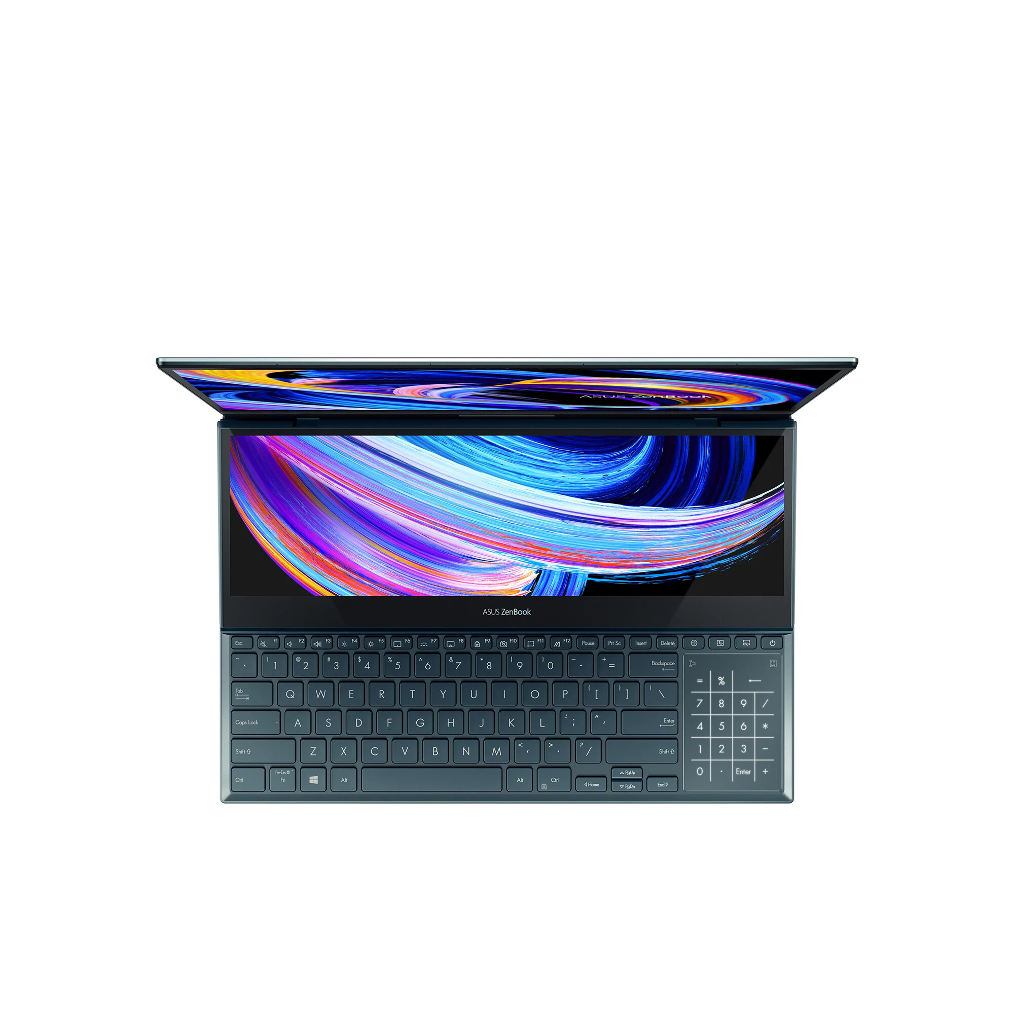 ASUS Zenbook Pro Duo 15 OLED Laptop - 39.6 cm (15.6") - Touchscreen - Intel® Core™ i9-12900H - 32 GB LPDDR5-SDRAM - 1 TB SSD - NVIDIA GeForce RTX 3070 Ti - Wi-Fi 6 - Windows 11 Home - Blue - Image 5