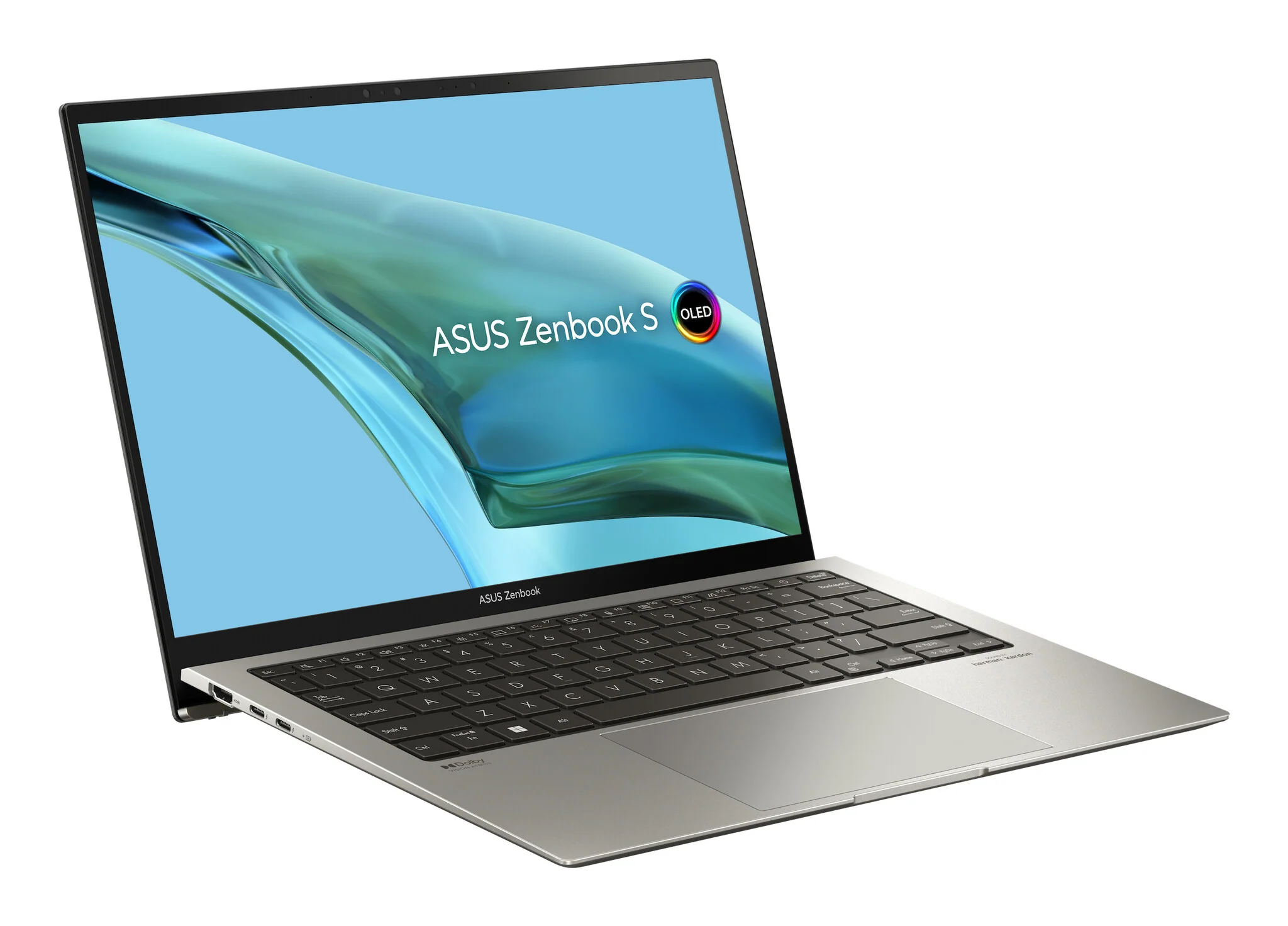 ASUS Zenbook S 13 OLED Laptop - 33.8 cm (13.3") - Intel® Core™ i7-1355U - 16 GB LPDDR5-SDRAM - 1 TB SSD - Wi-Fi 6E - Windows 11 Home - Grey - Image 2