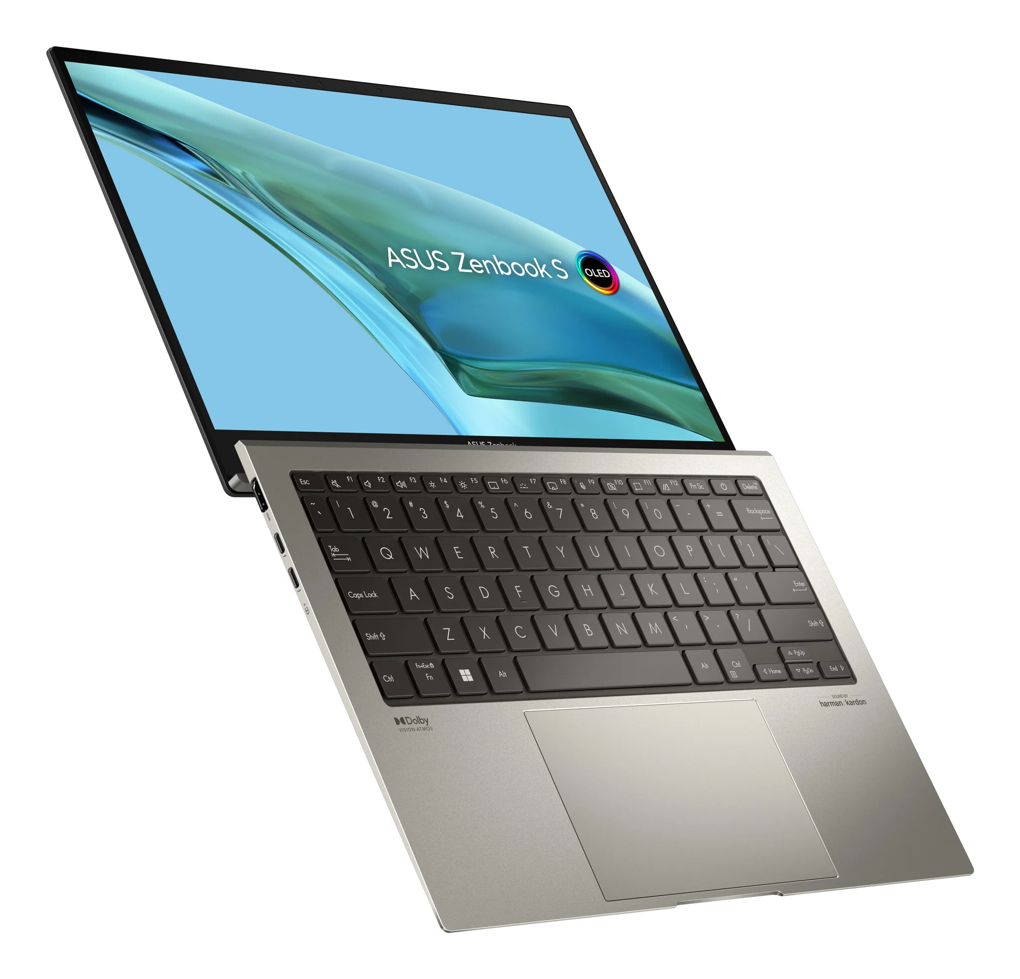 ASUS Zenbook S 13 OLED Laptop - 33.8 cm (13.3") - Intel® Core™ i7-1355U - 16 GB LPDDR5-SDRAM - 1 TB SSD - Wi-Fi 6E - Windows 11 Home - Grey - Image 8