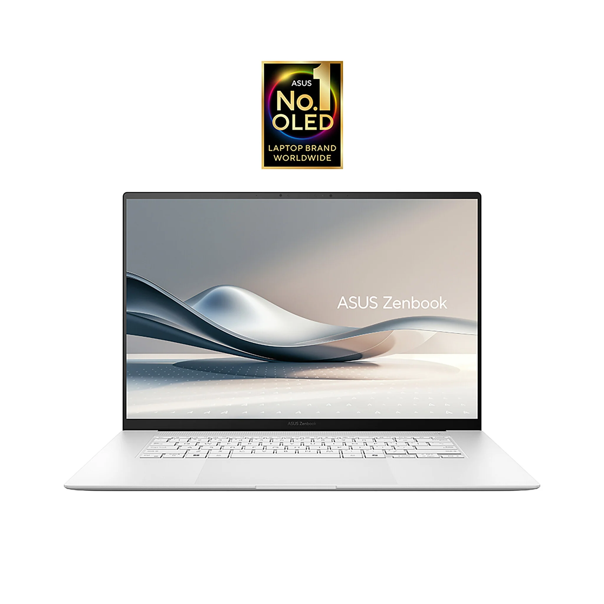 ASUS Zenbook S 16 Laptop - 40.6 cm (16") - Touchscreen - AMD Ryzen AI 9 365 - 24 GB LPDDR5x-SDRAM - 1 TB SSD - Wi-Fi 7 - Windows 11 Home - White