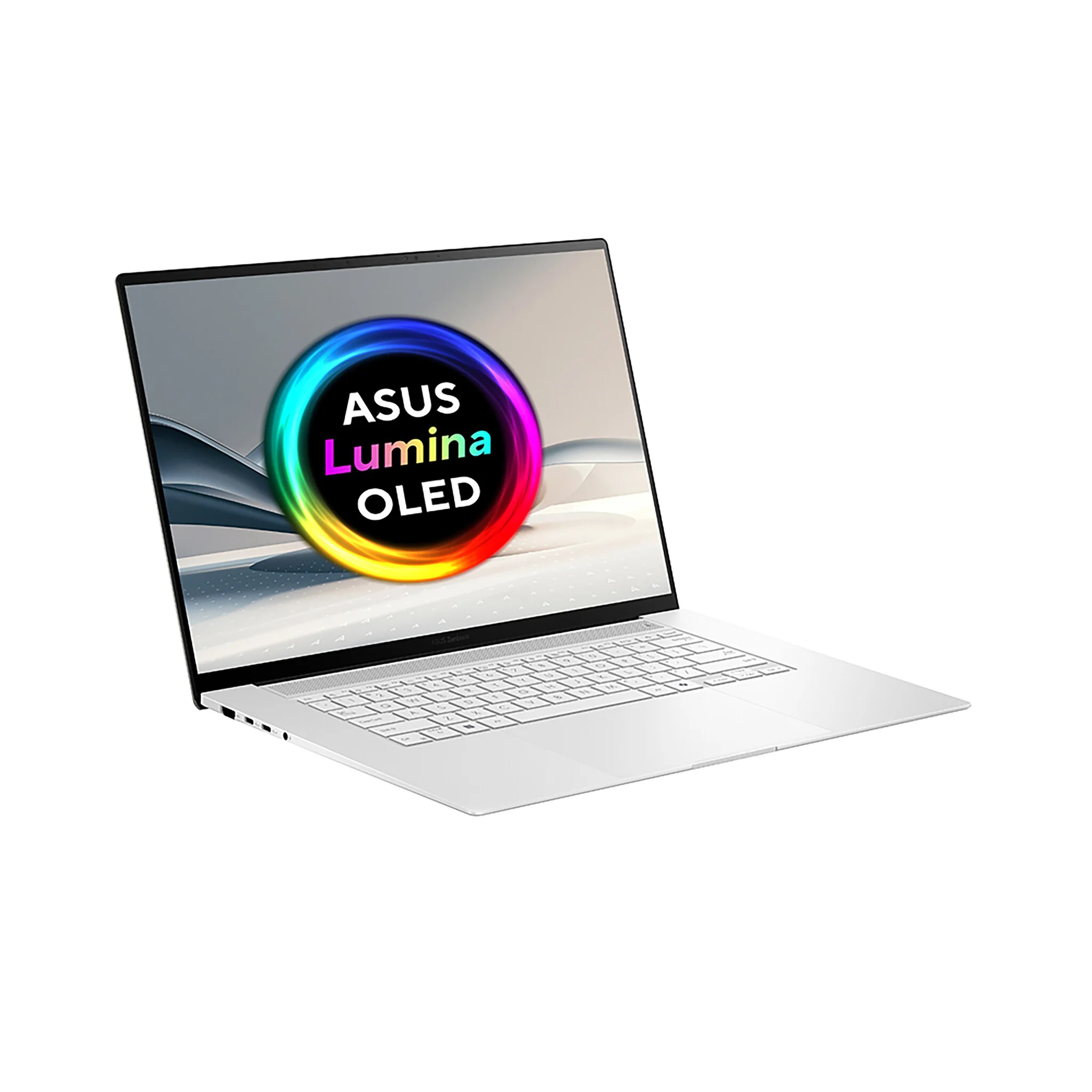 ASUS Zenbook S 16 Laptop - 40.6 cm (16") - Touchscreen - AMD Ryzen AI 9 365 - 24 GB LPDDR5x-SDRAM - 1 TB SSD - Wi-Fi 7 - Windows 11 Home - White - Image 2