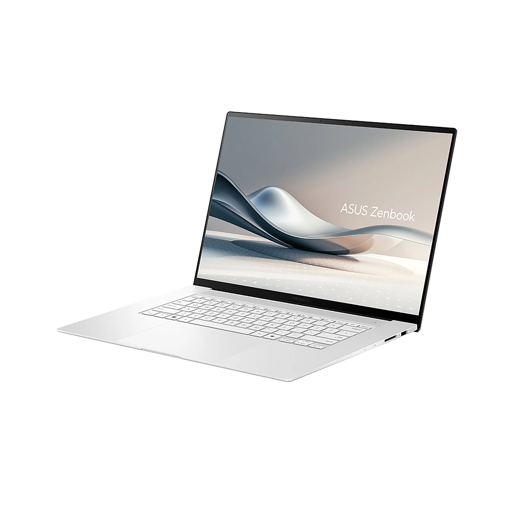 ASUS Zenbook S 16 Laptop - 40.6 cm (16") - Touchscreen - AMD Ryzen AI 9 365 - 24 GB LPDDR5x-SDRAM - 1 TB SSD - Wi-Fi 7 - Windows 11 Home - White - Image 3