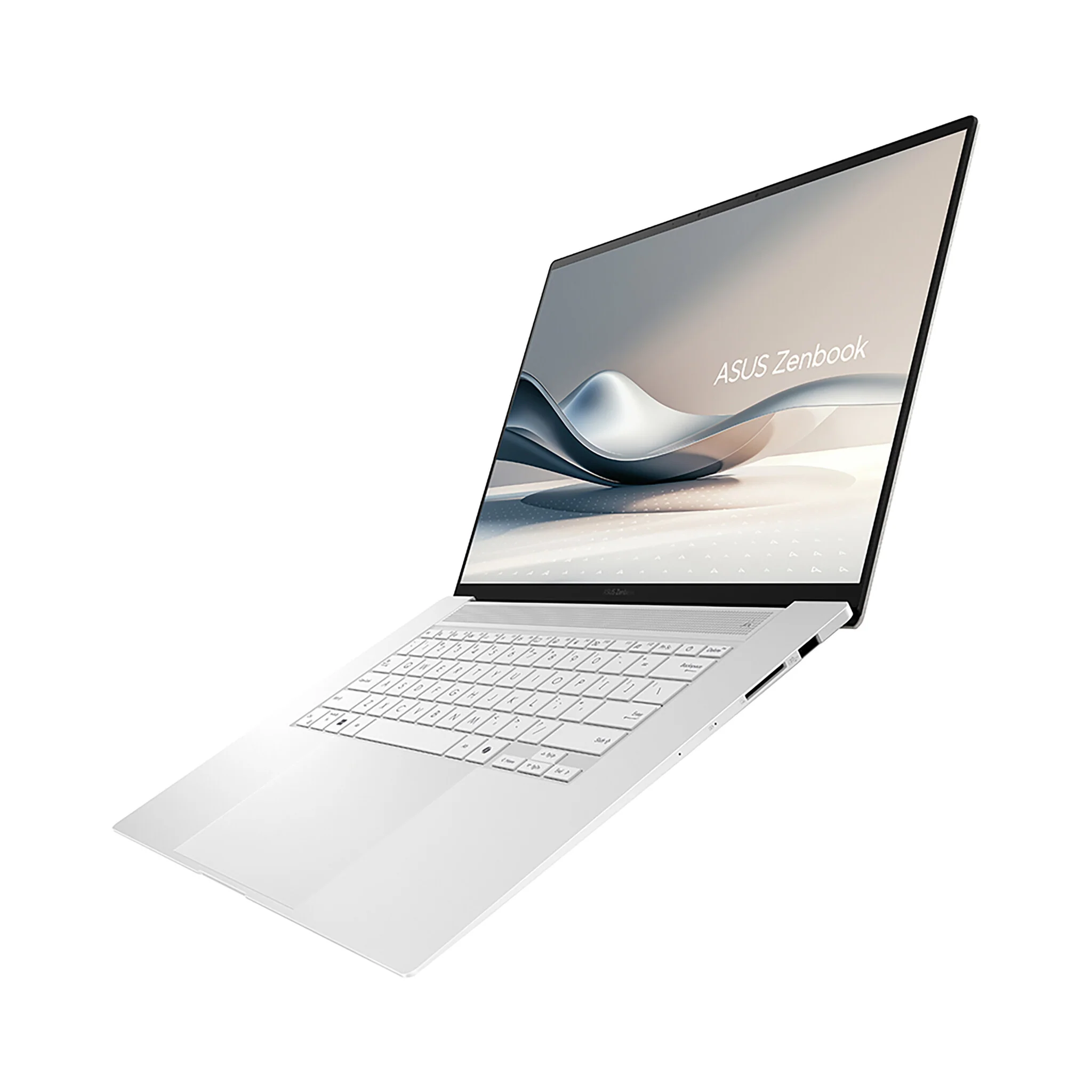 ASUS Zenbook S 16 Laptop - 40.6 cm (16") - Touchscreen - AMD Ryzen AI 9 365 - 24 GB LPDDR5x-SDRAM - 1 TB SSD - Wi-Fi 7 - Windows 11 Home - White - Image 7