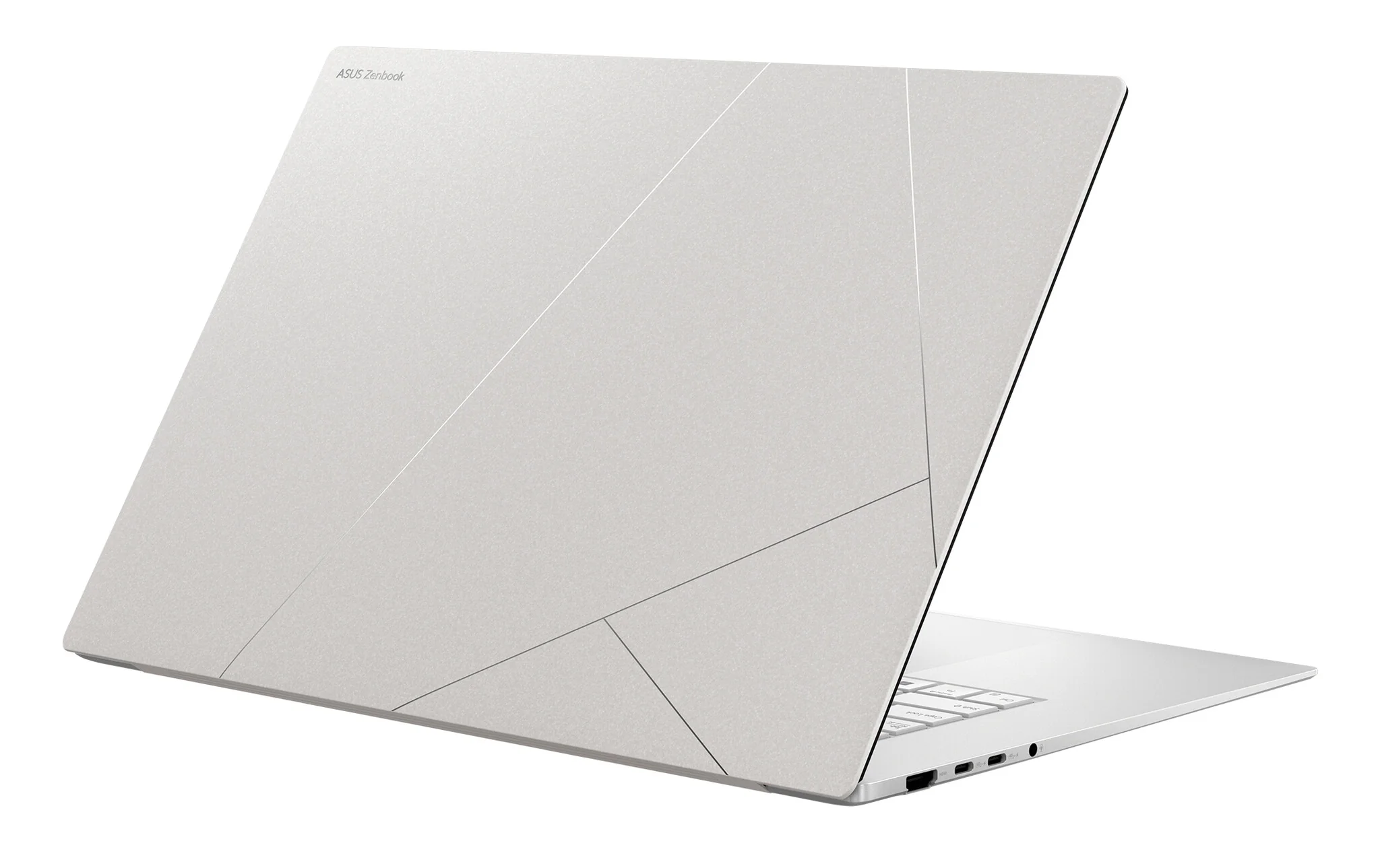 ASUS Zenbook S 16 Laptop - 40.6 cm (16") - Touchscreen - AMD Ryzen AI 9 HX 370 - 32 GB LPDDR5x-SDRAM - 1 TB SSD - Wi-Fi 7 - Windows 11 Home - White - Image 2