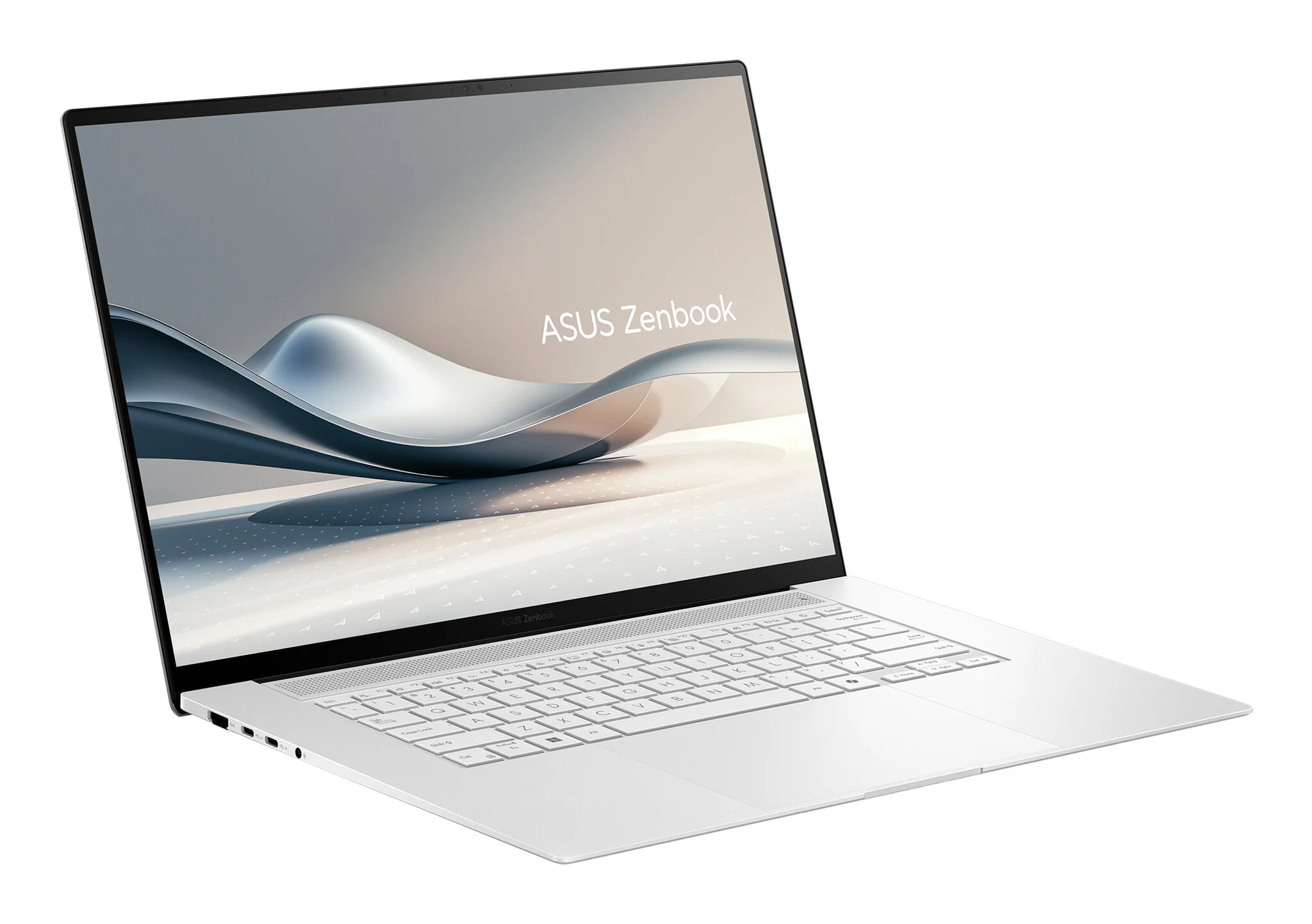 ASUS Zenbook S 16 Laptop - 40.6 cm (16") - Touchscreen - AMD Ryzen AI 9 HX 370 - 32 GB LPDDR5x-SDRAM - 1 TB SSD - Wi-Fi 7 - Windows 11 Home - White - Image 3