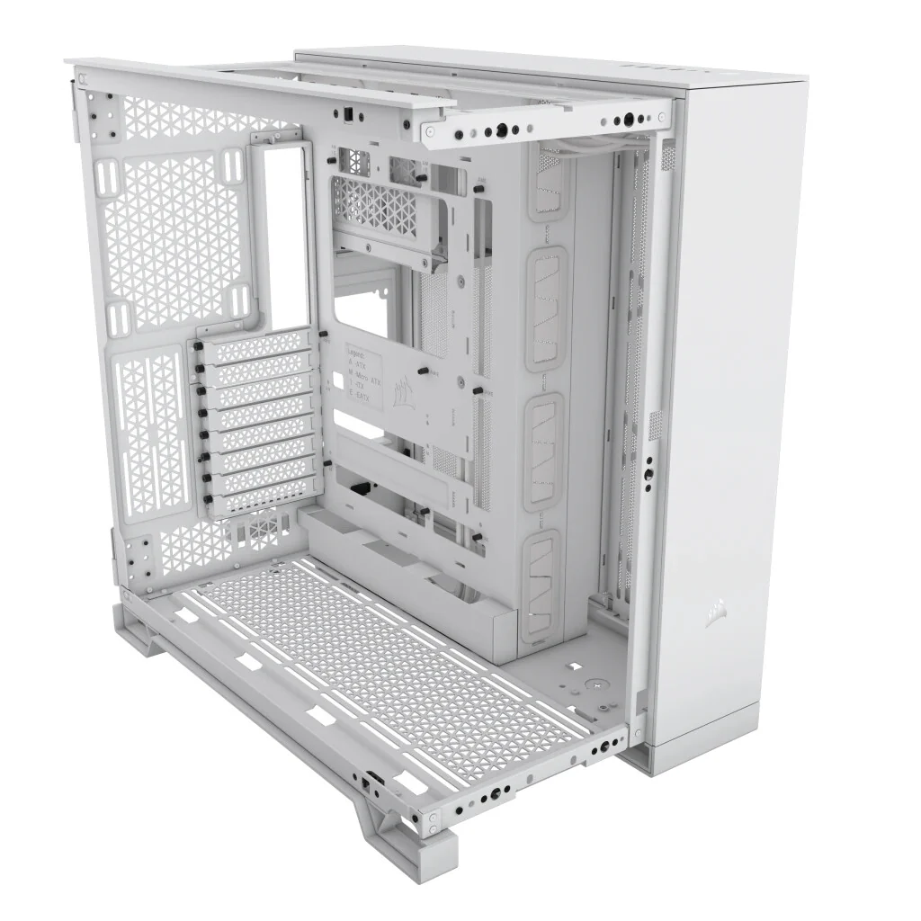 Corsair 6500X - ATX Mid Tower Case in White - Image 3