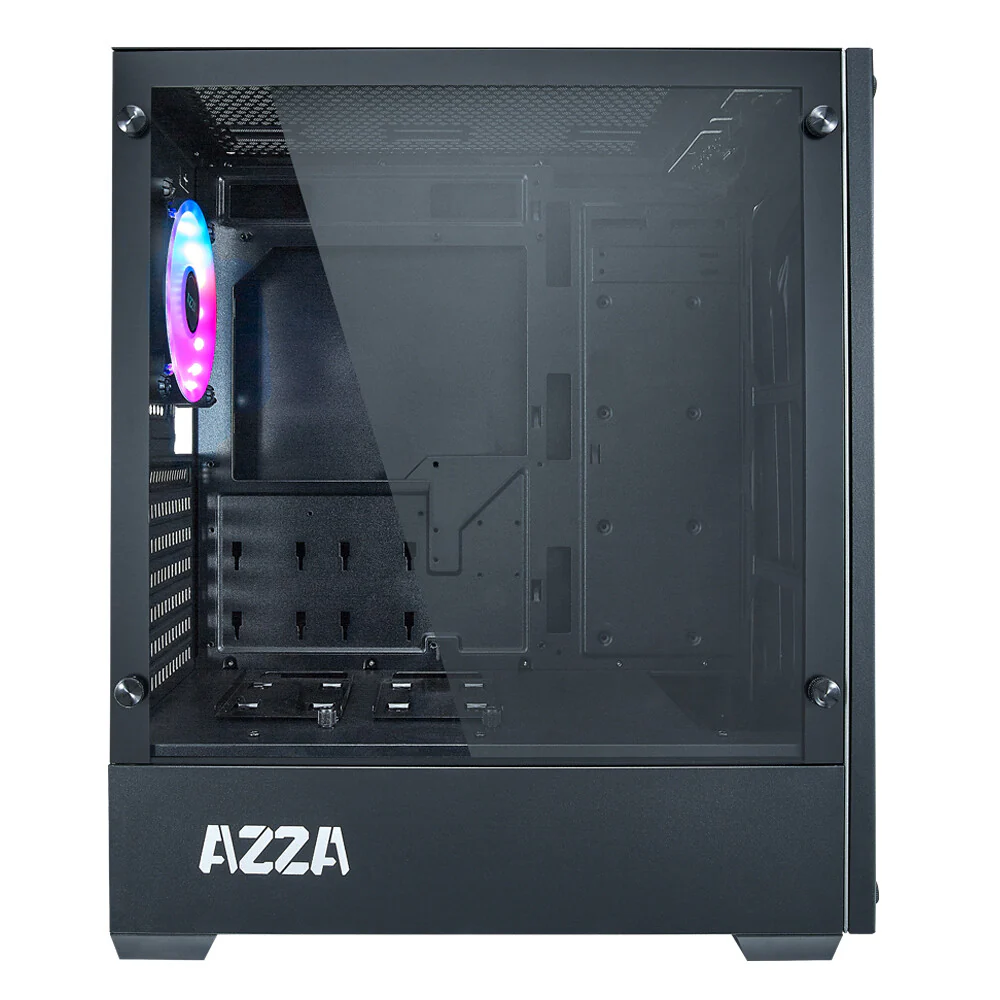 Azza Apollo 430 - ATX Mid Tower Case in Black - Image 4