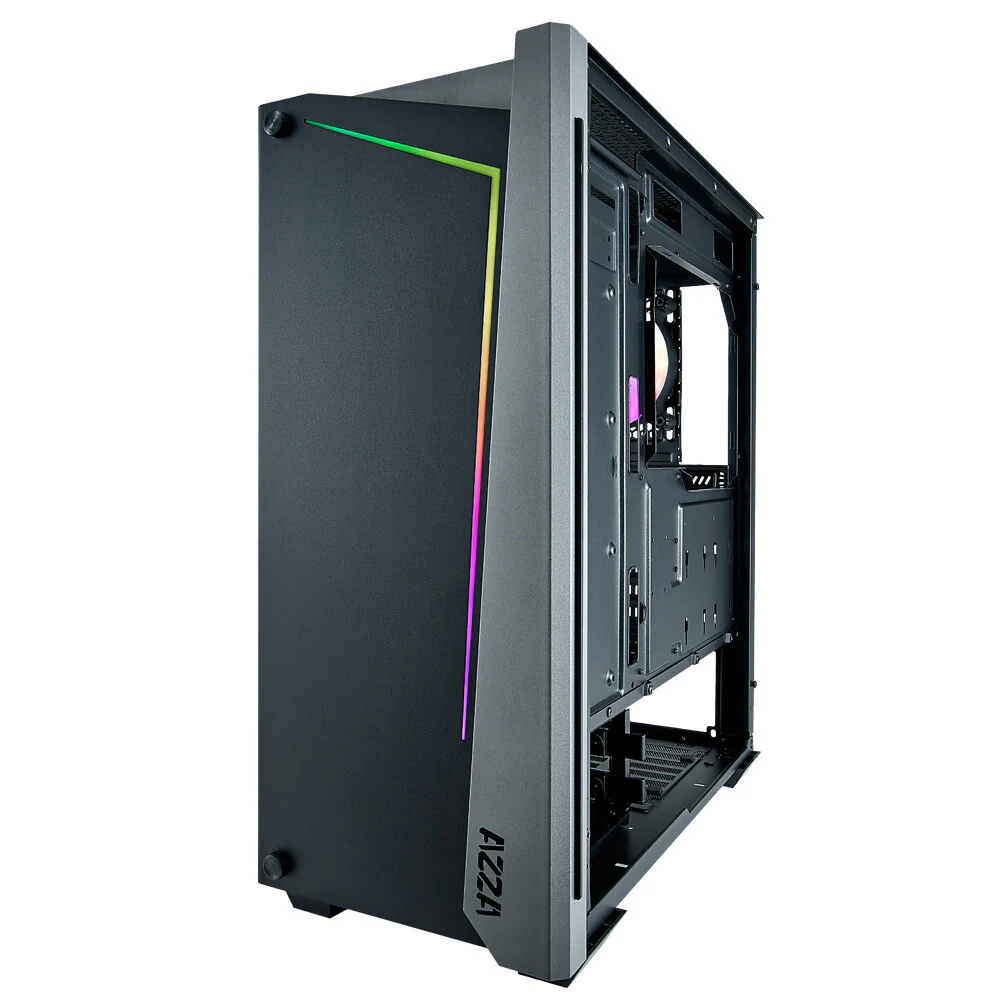 Azza Apollo 430 - ATX Mid Tower Case in Black - Image 5
