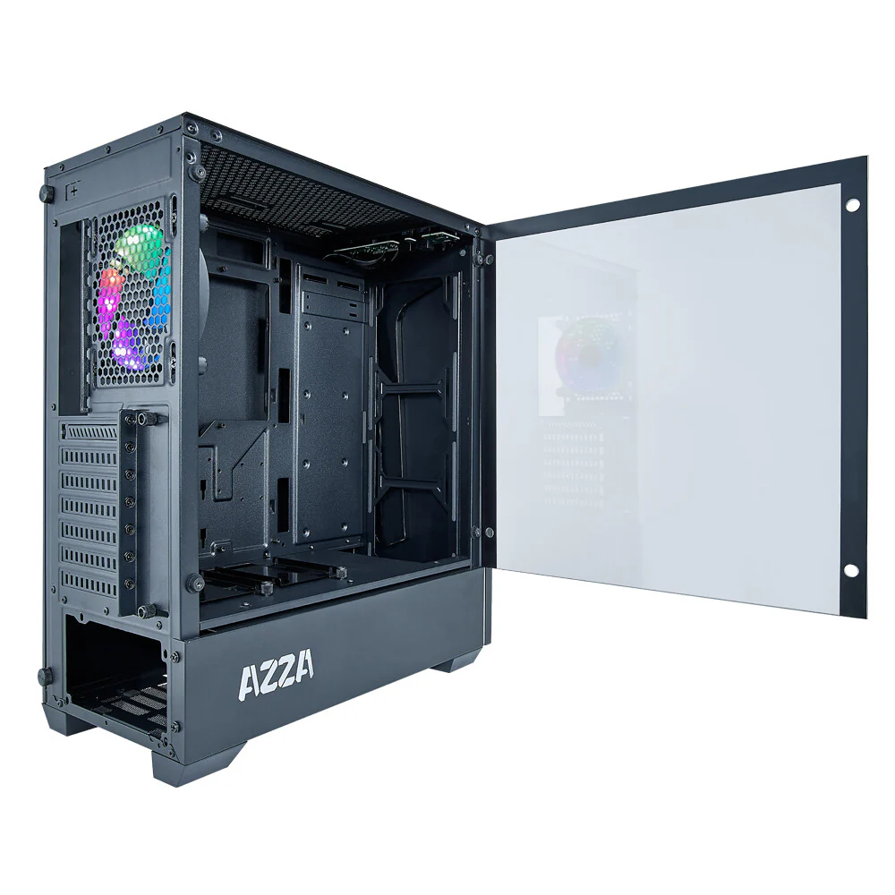 Azza Apollo 430 - ATX Mid Tower Case in Black - Image 6