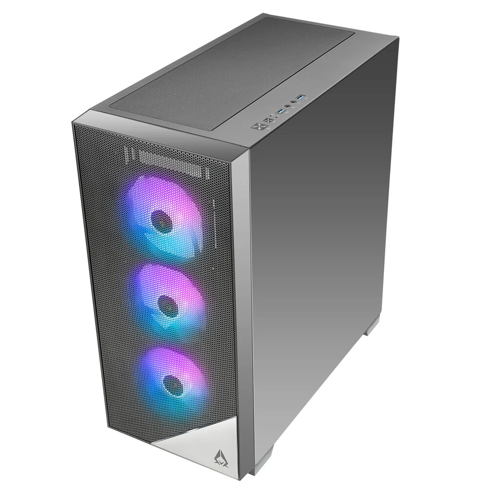 Azza Aero - ATX Mid Tower Case in Black - Image 3