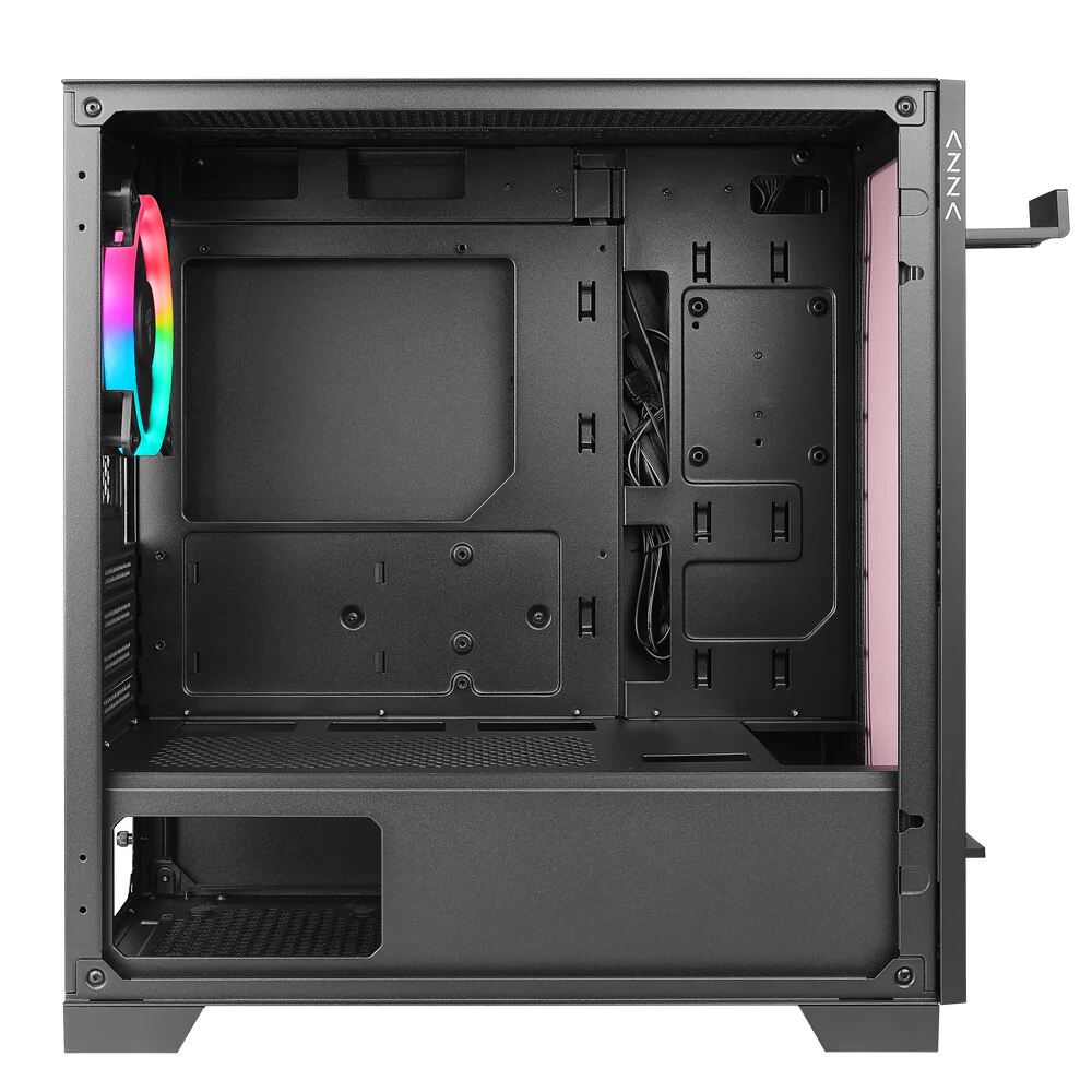Azza Elise - MicroATX Mid Tower Case in Black - Image 3