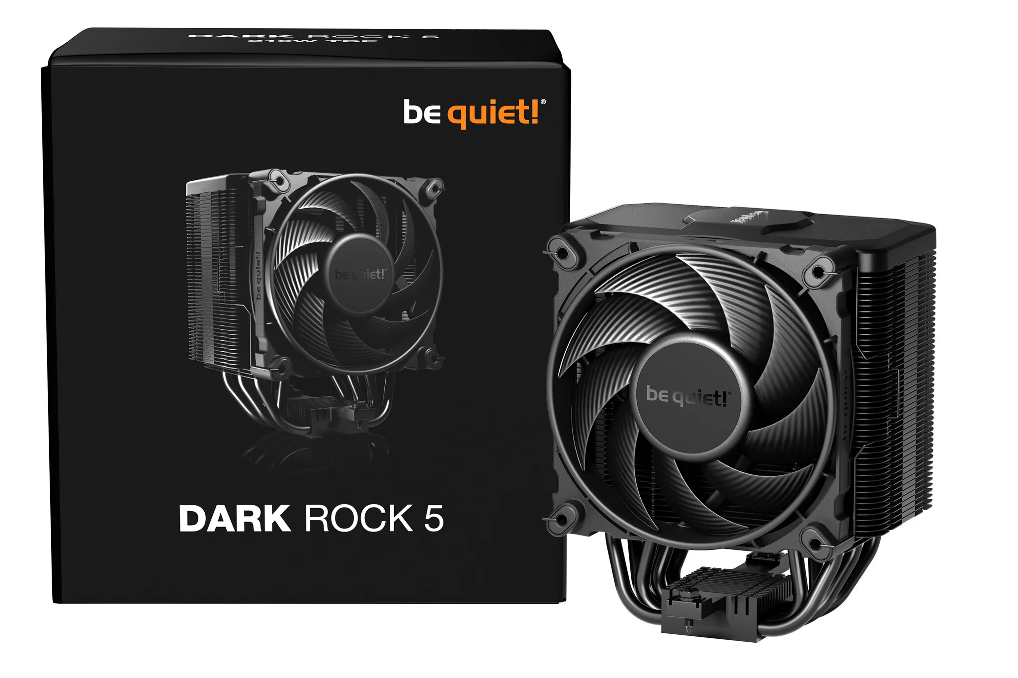 be quiet! DARK ROCK 5 - Air Processor Cooler in Black - 120mm - Image 6