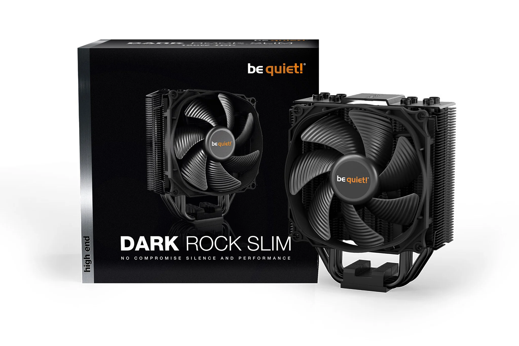 be quiet! Dark Rock Slim - Air Processor Cooler in Black - 120mm - Image 6