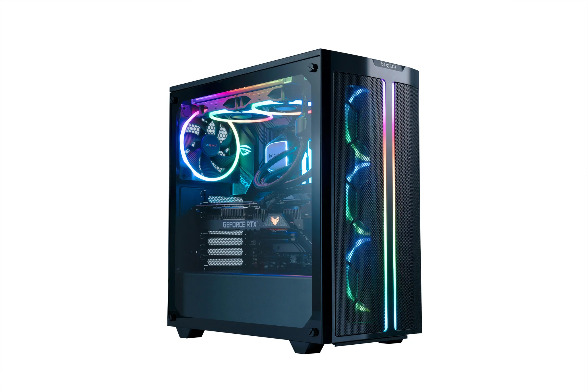 be quiet! Light Wings - ARGB PWM High Speed Computer Case Fan in Black - 140mm - Image 3