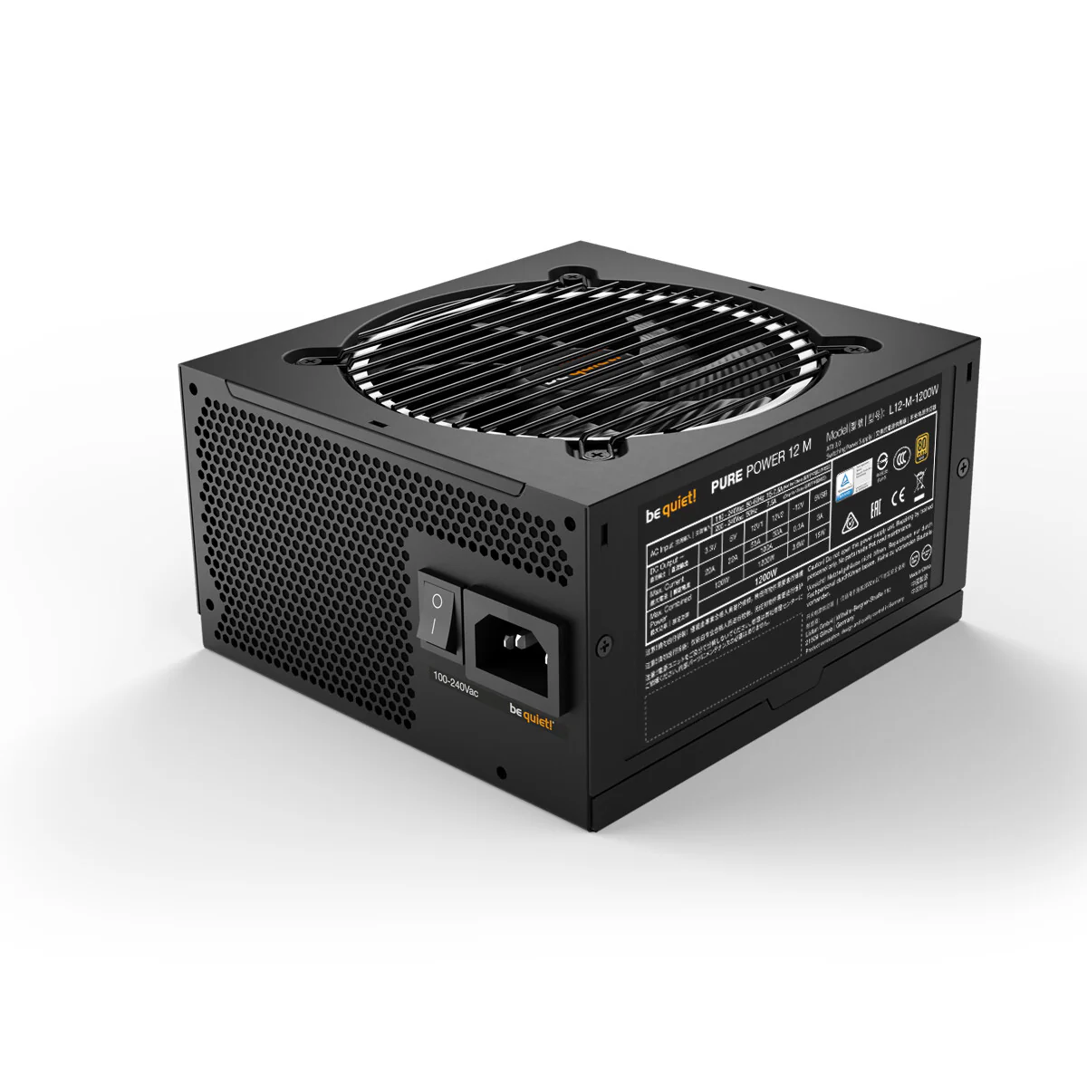 be quiet! Pure Power 12 M - 1200W 80+ Gold Fully Modular Power Supply Units - Image 3