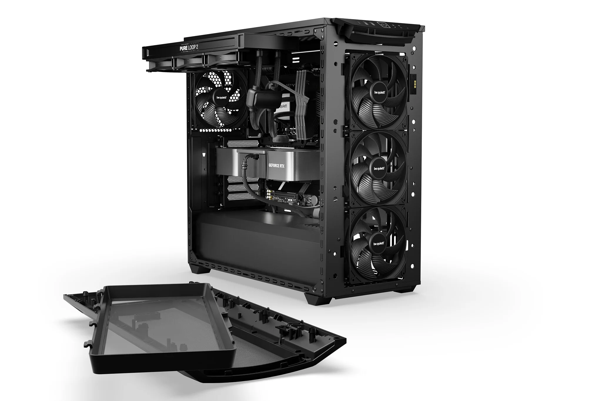 be quiet! Shadow Base 800 - ATX Mid Tower Case in Black - Image 8