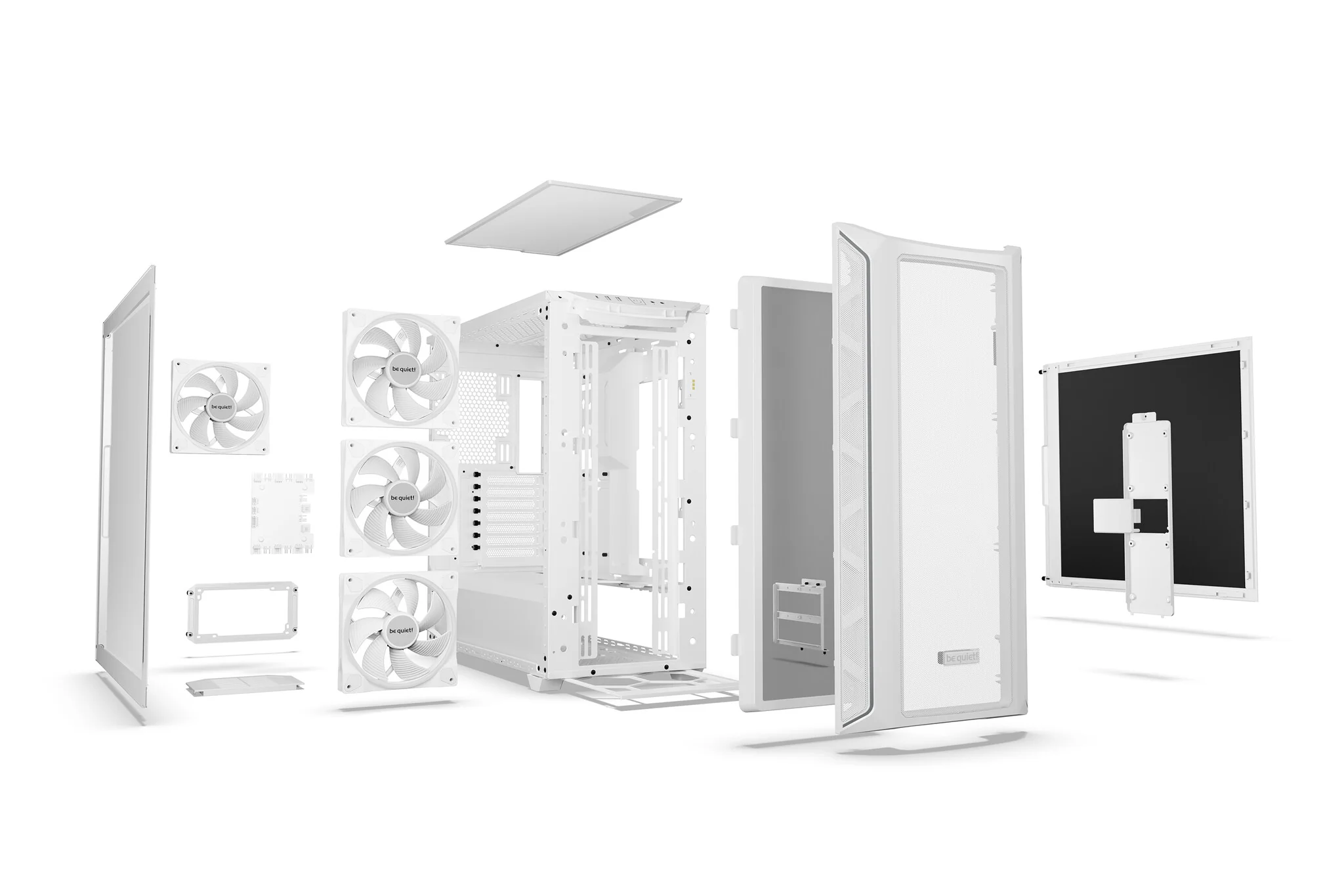 be quiet! Shadow Base 800 FX - ATX Mid Tower Case in White - Image 12