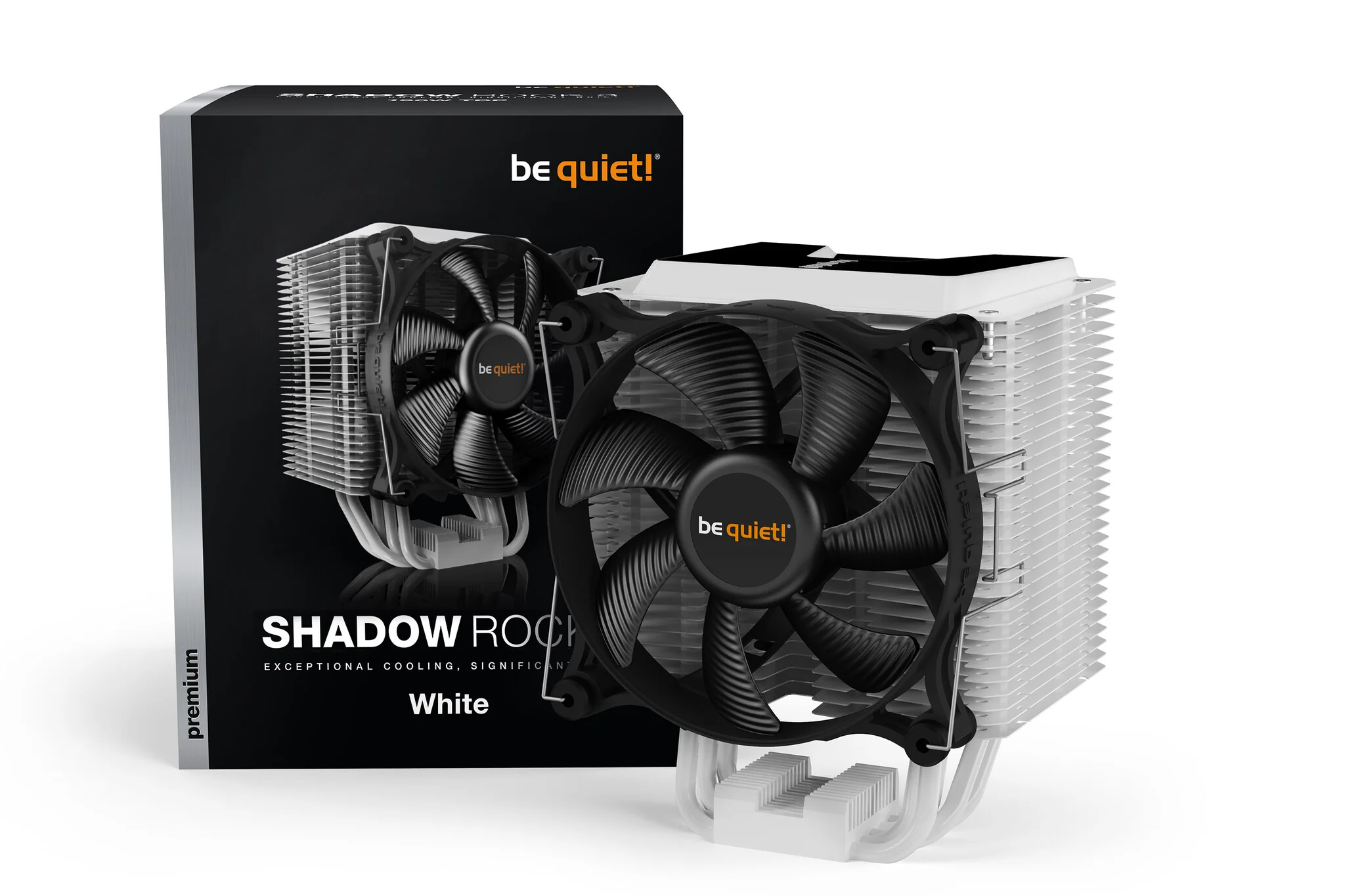 be quiet! Shadow Rock 3 - Processor Air Cooler in White - 120mm - Image 6