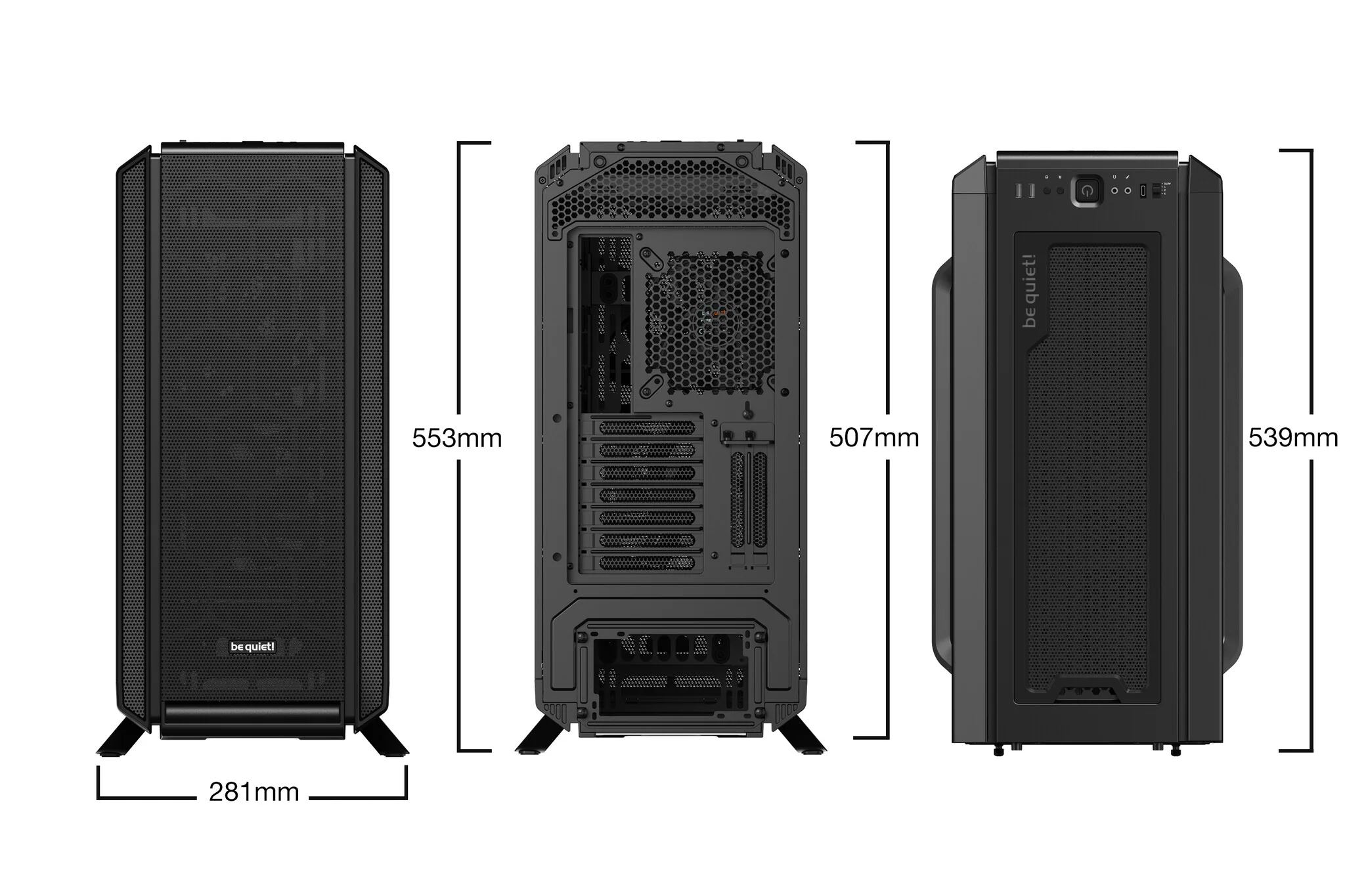 be quiet! Silent Base 802 - ATX Mid Tower Case in Black - Image 8