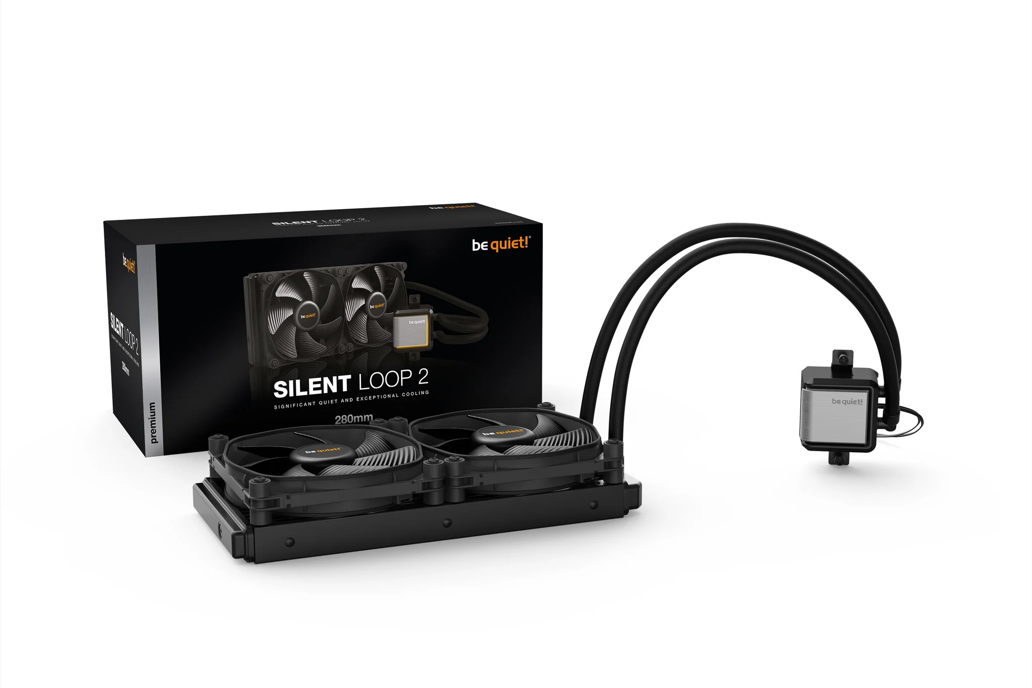 be quiet! Silent Loop 2 - All-in-one Liquid Processor Cooler in Black - 280mm - Image 5