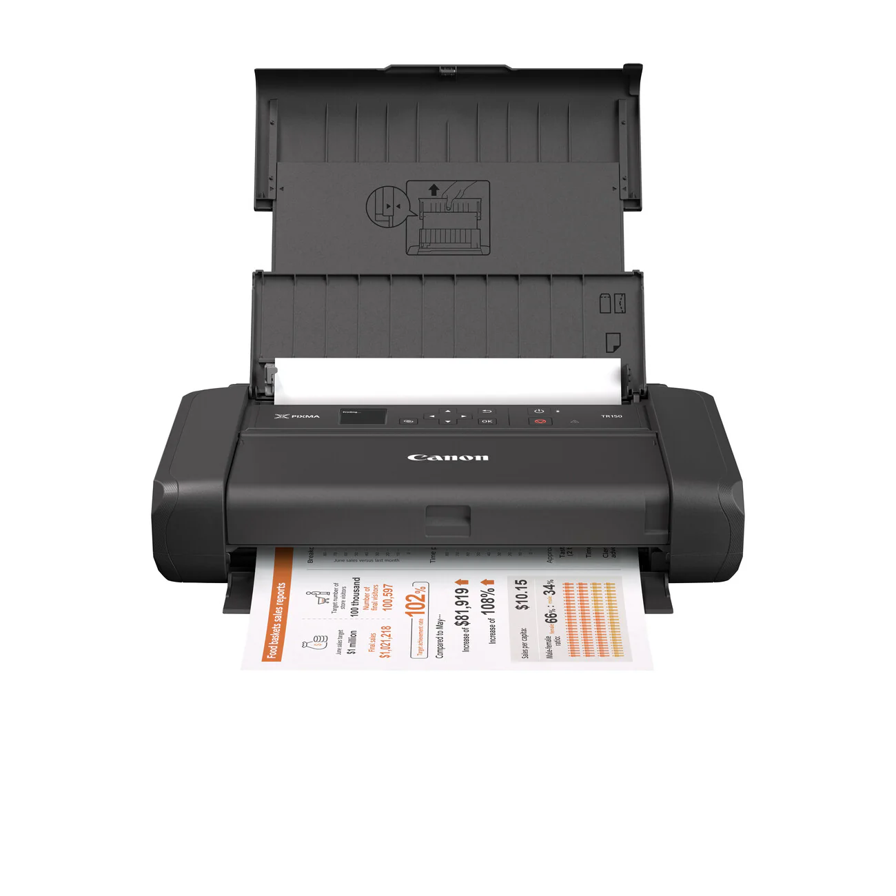 Canon PIXMA TR150 - Wi-Fi Inkjet Photo Printer - Image 3