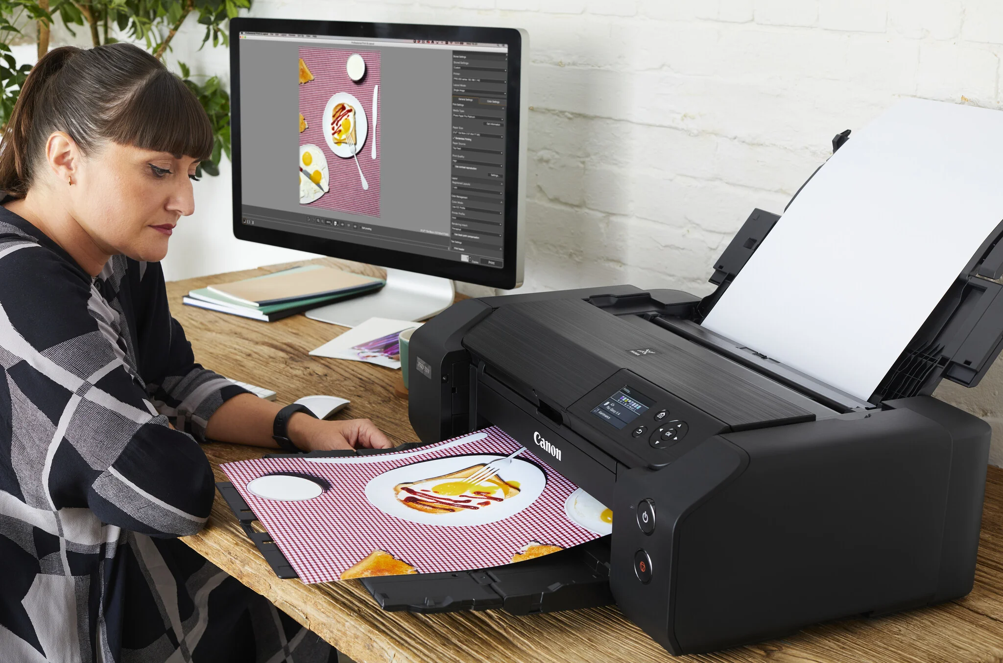 Canon PRO-200 - Wi-Fi Inkjet Photo Printer - Image 7