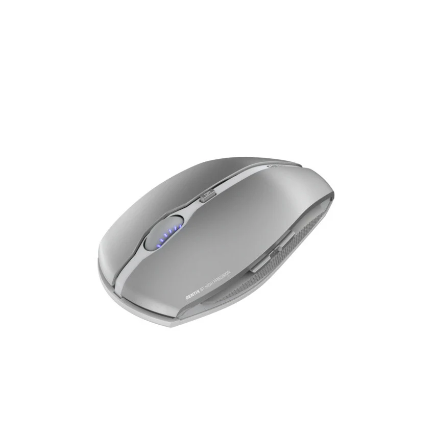CHERRY GENTIX BT Bluetooth Optical mouse in Frosted Silver - 2,000 DPI - Image 2