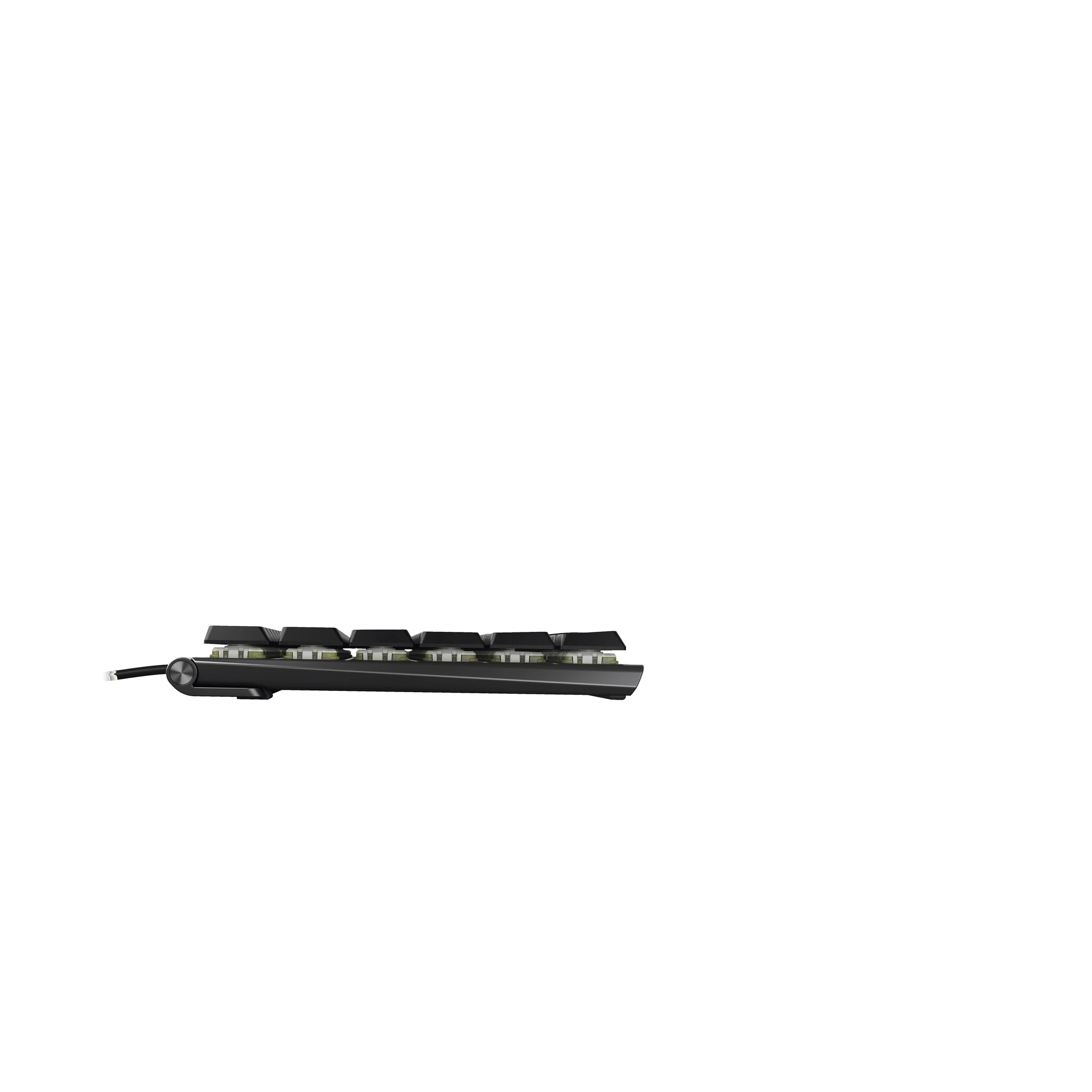 CHERRY MX Low Profile RGB - USB Wired RGB Mechanical Keyboard in Black (QWERTY UK) - Image 4