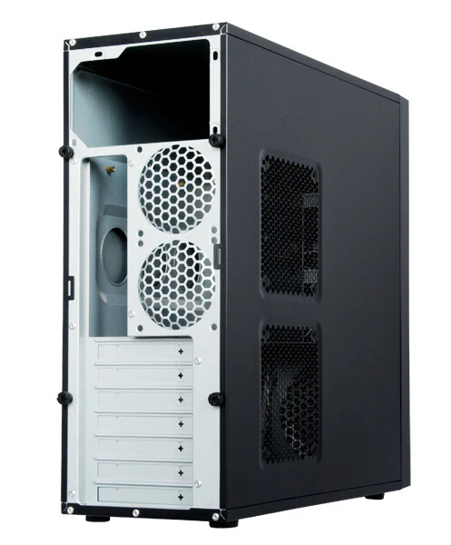 Chieftec CQ-01B-U3-OP Midi Tower in Black - Image 7
