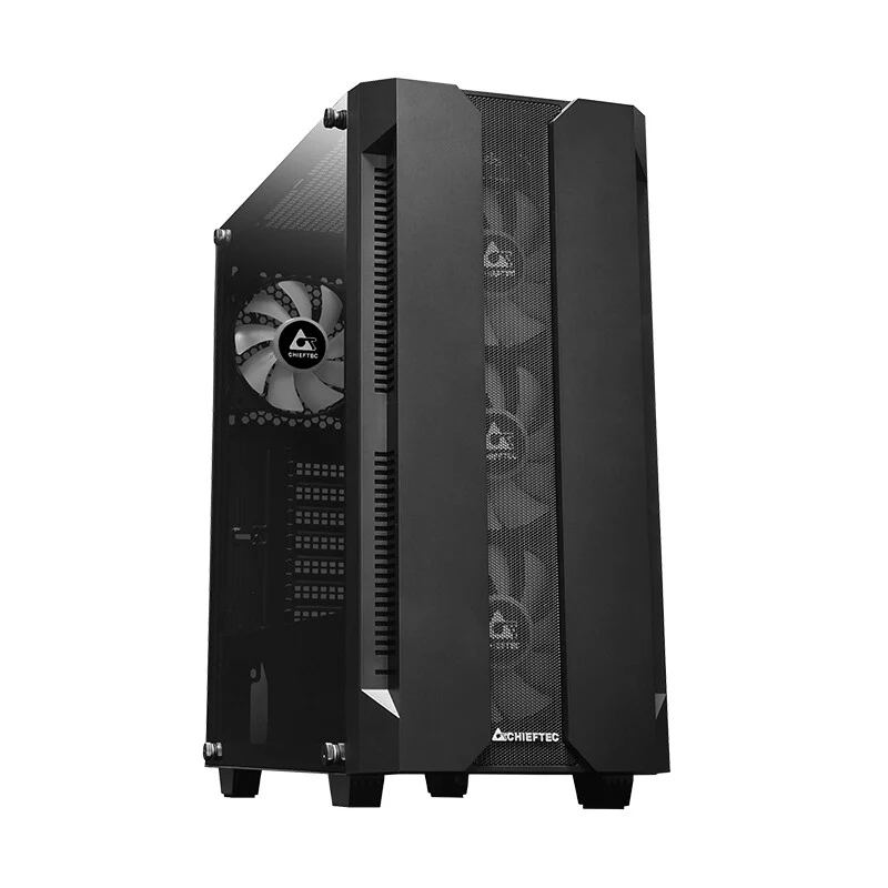 Chieftec GS-01B-OP Hunter ATX Gaming Tower in Black - Image 17