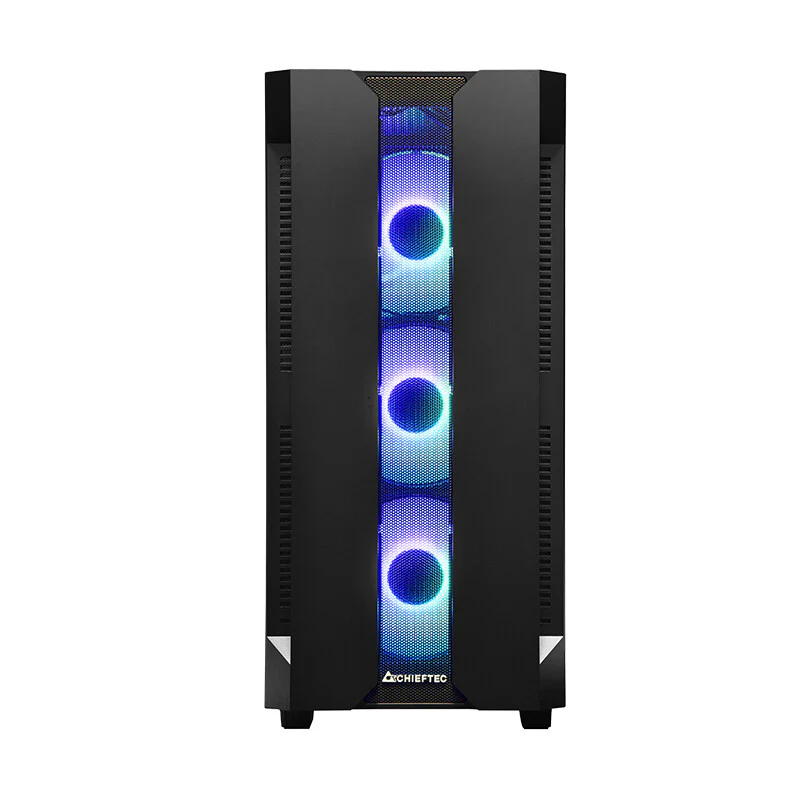 Chieftec GS-01B-OP Hunter ATX Gaming Tower in Black - Image 5