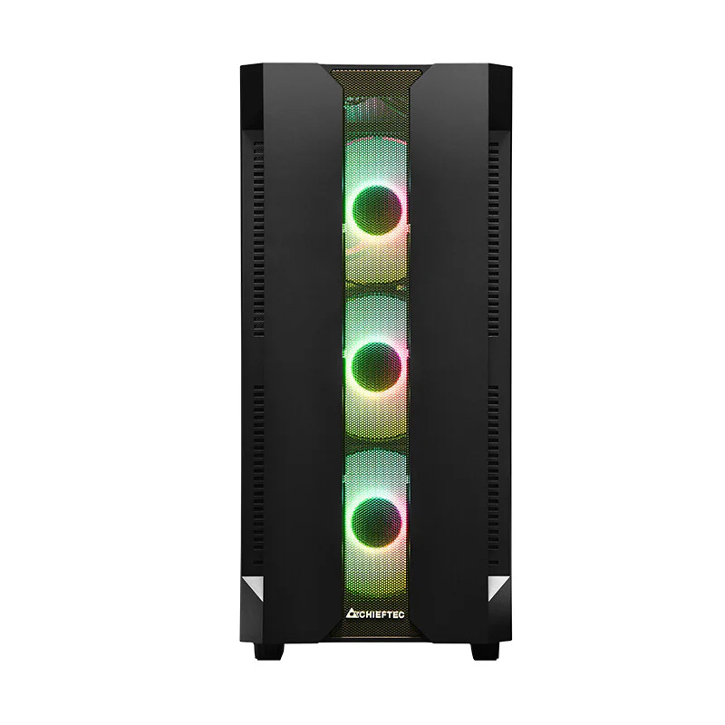 Chieftec GS-01B-OP Hunter ATX Gaming Tower in Black - Image 8