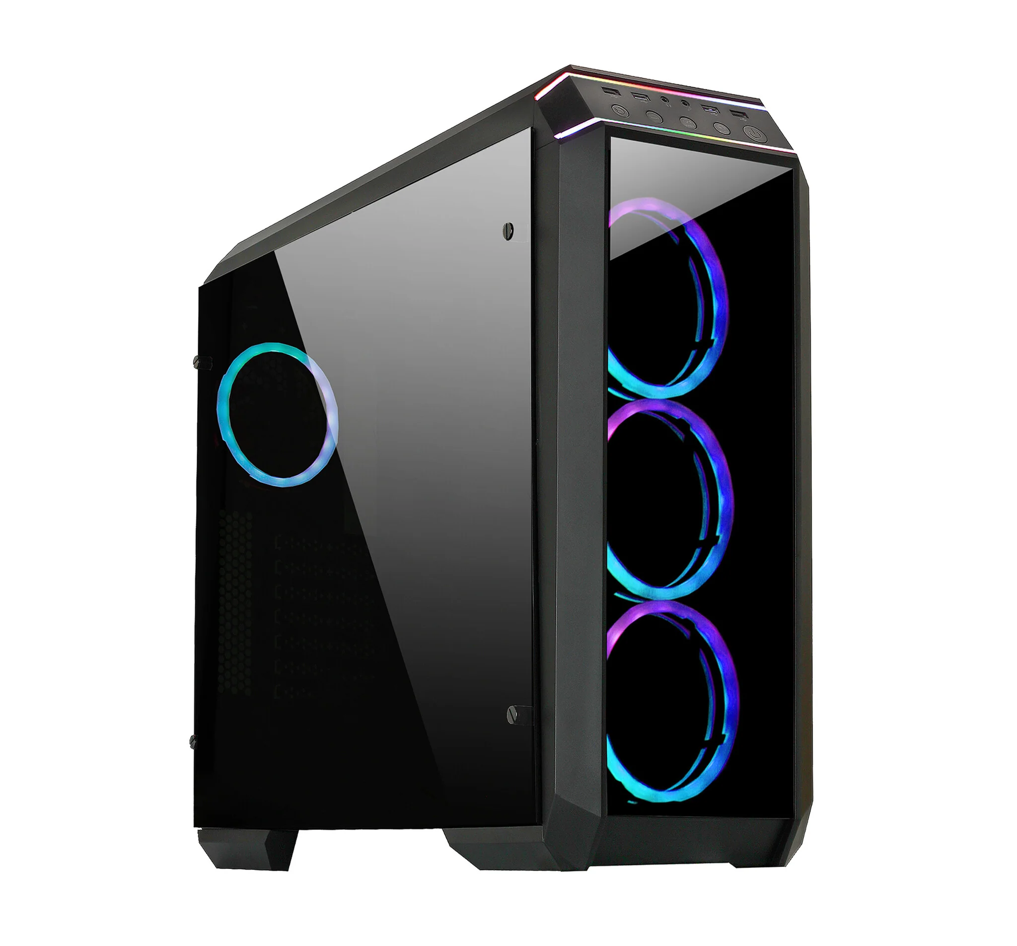 Chieftec STALLION II - ATX Mid Tower Case in Black - Image 7