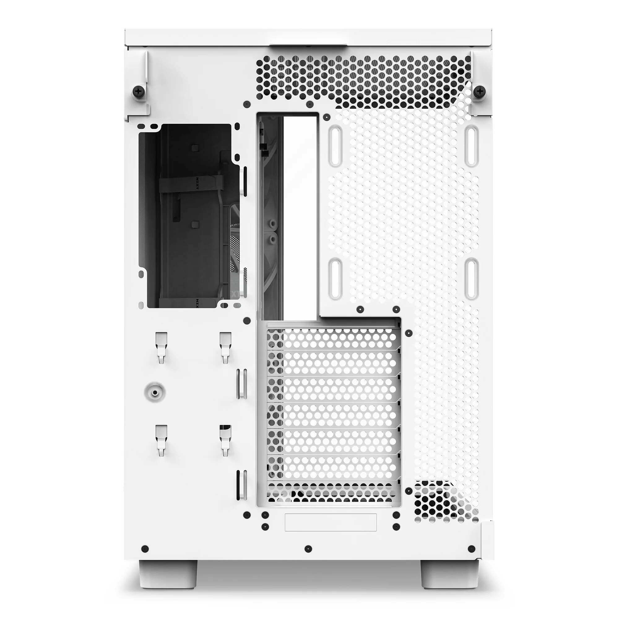 NZXT H6 Flow RGB - ATX Mid Tower Case in White - Image 9