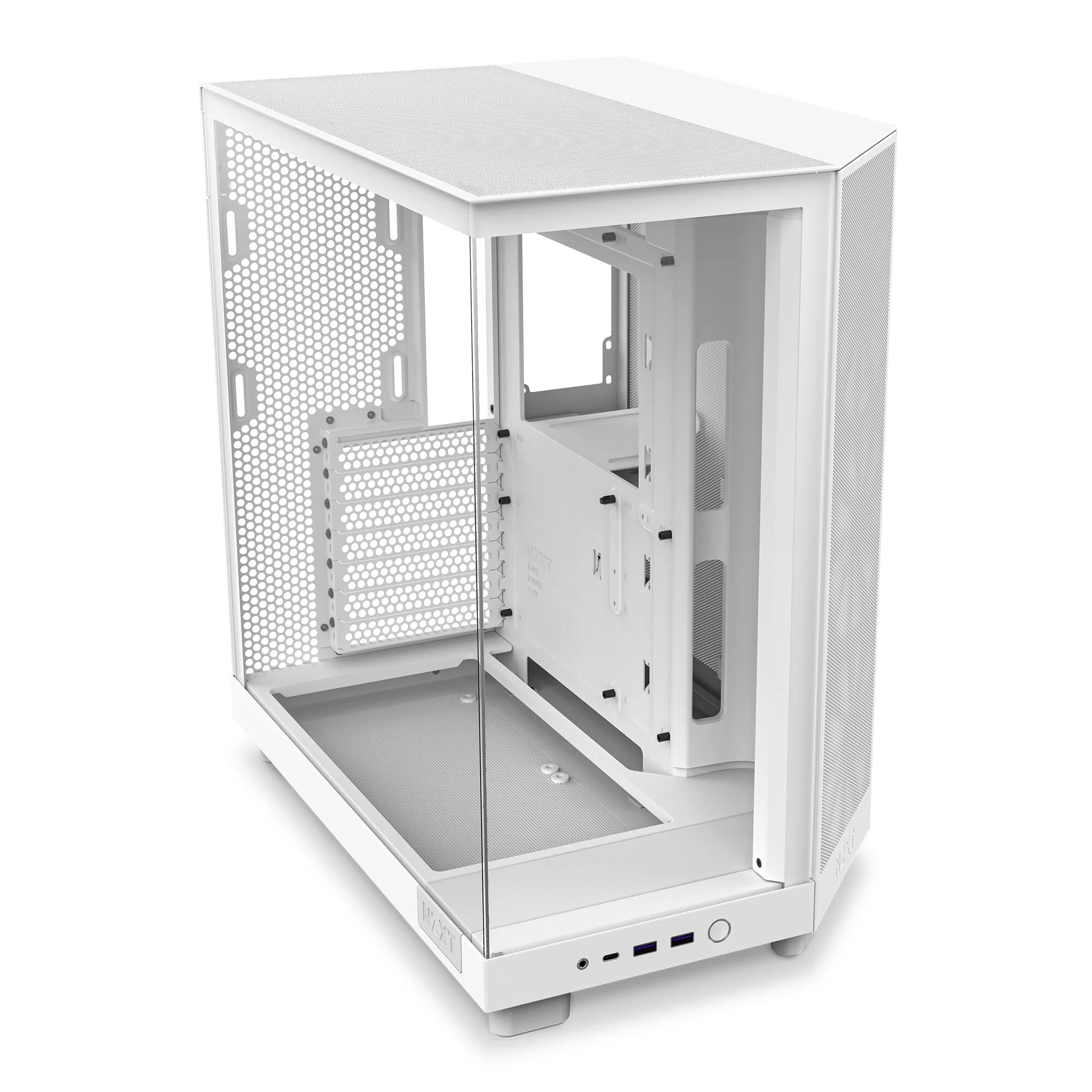 NZXT H6 Flow - ATX Mid Tower Case in White - Image 7
