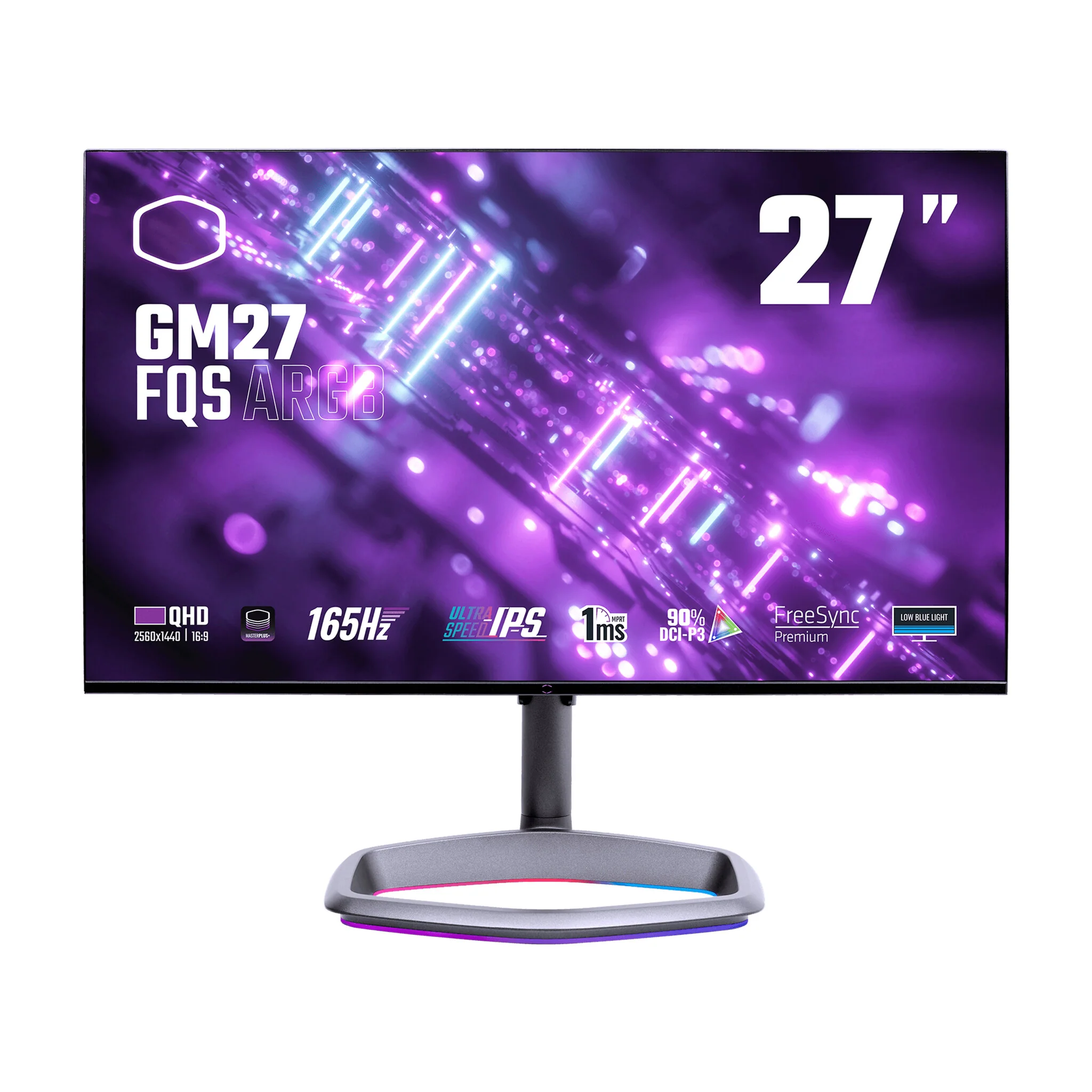 Cooler Master Gaming GM27-FQS - 68.6 cm (27") - 2560 x 1440 pixels Quad HD Monitor